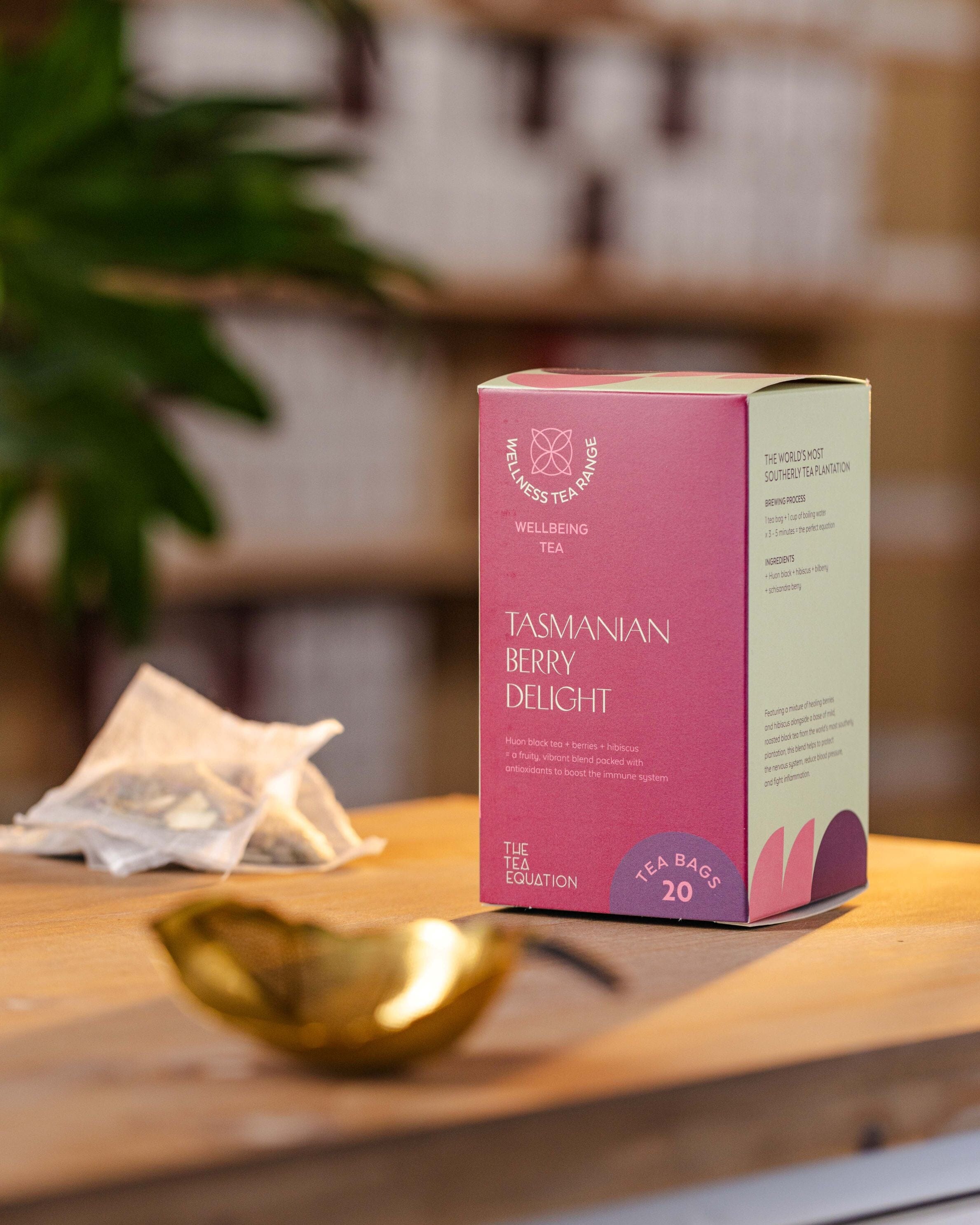 The Tea Equation - Tasmanian Teabags 20 Pack Tea Tea equation Tasmanian Berry Delight 