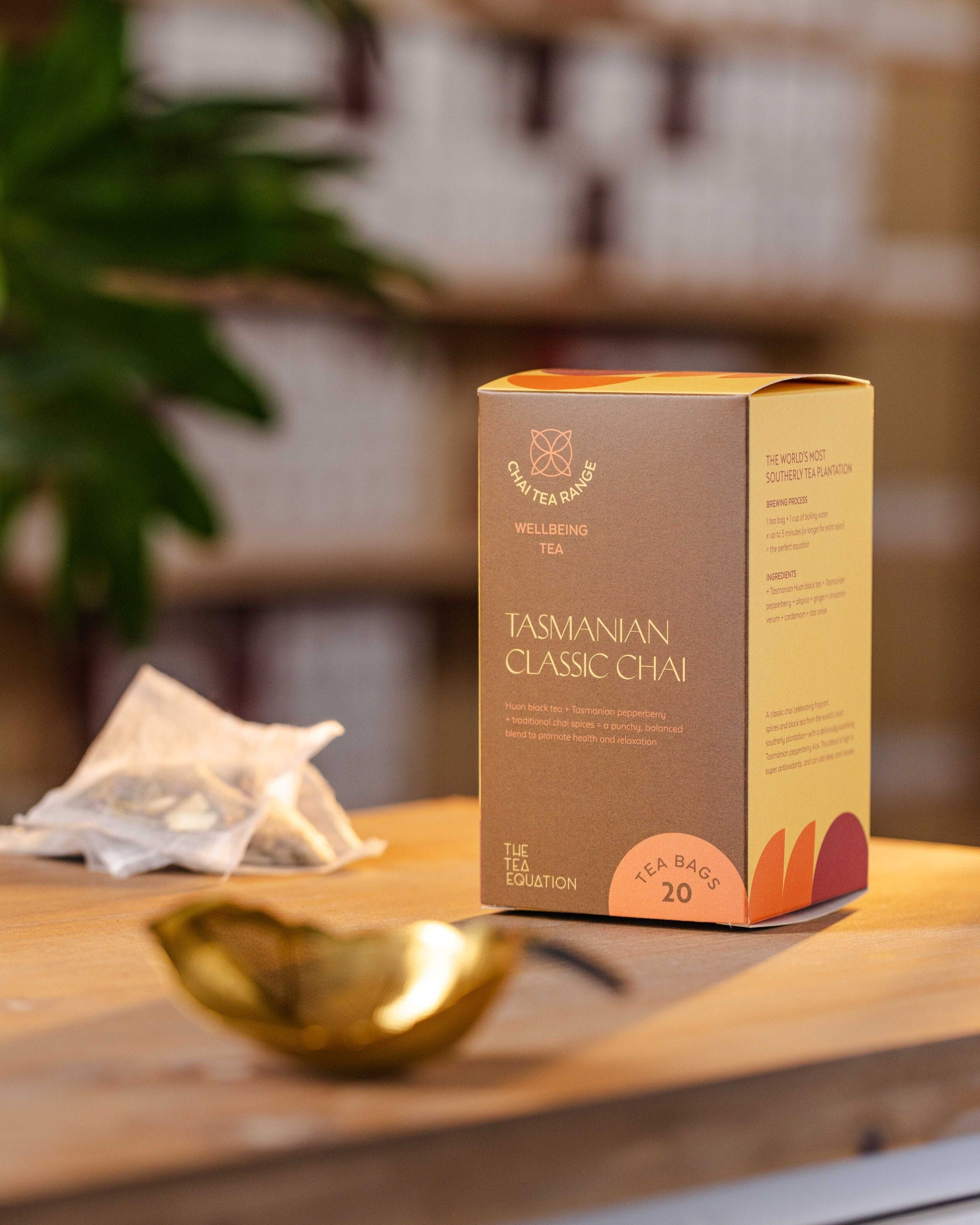 The Tea Equation - Tasmanian Teabags 20 Pack Tea Tea equation Tasmanian Classic Chai 