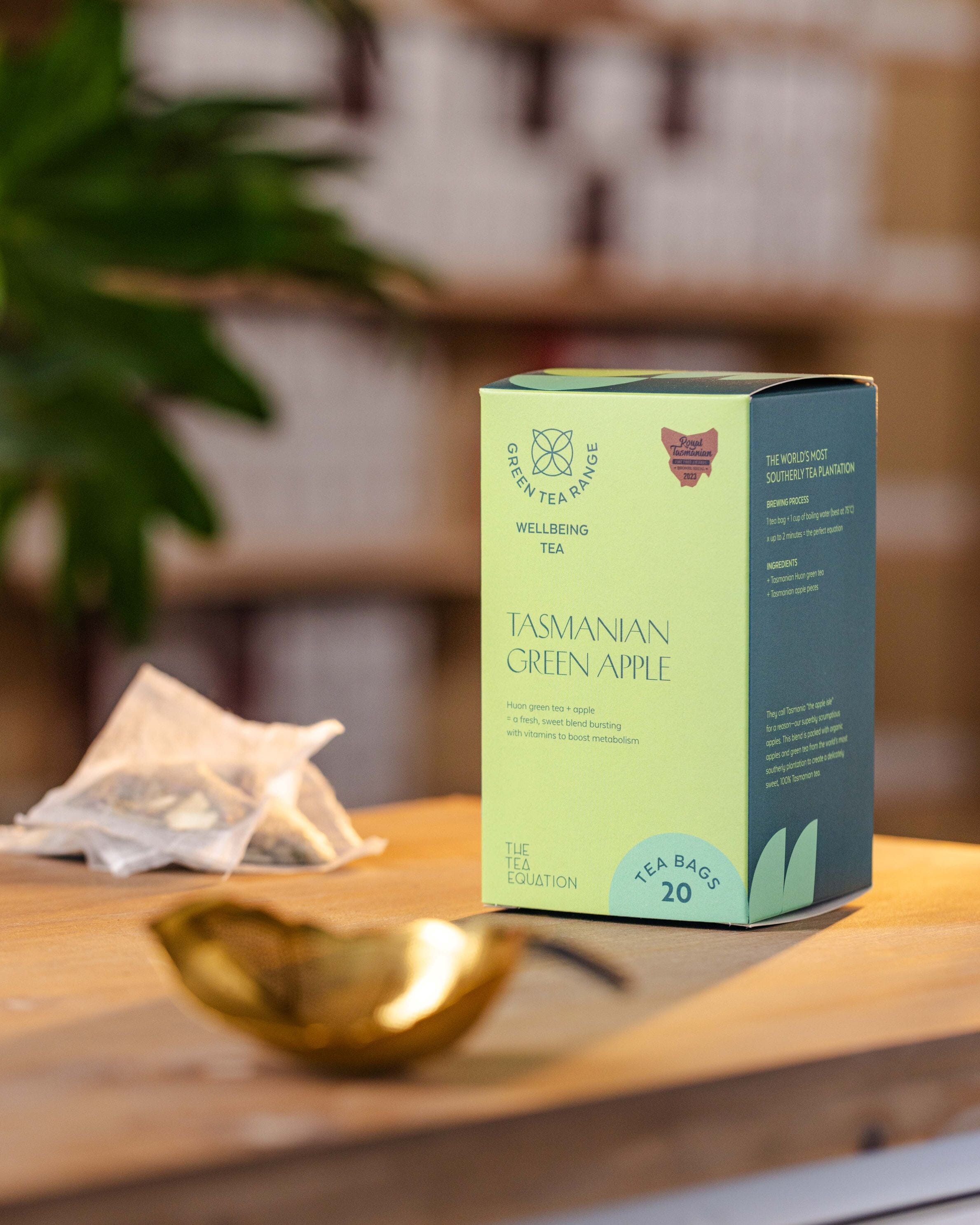 The Tea Equation - Tasmanian Teabags 20 Pack Tea Tea equation Green Apple 