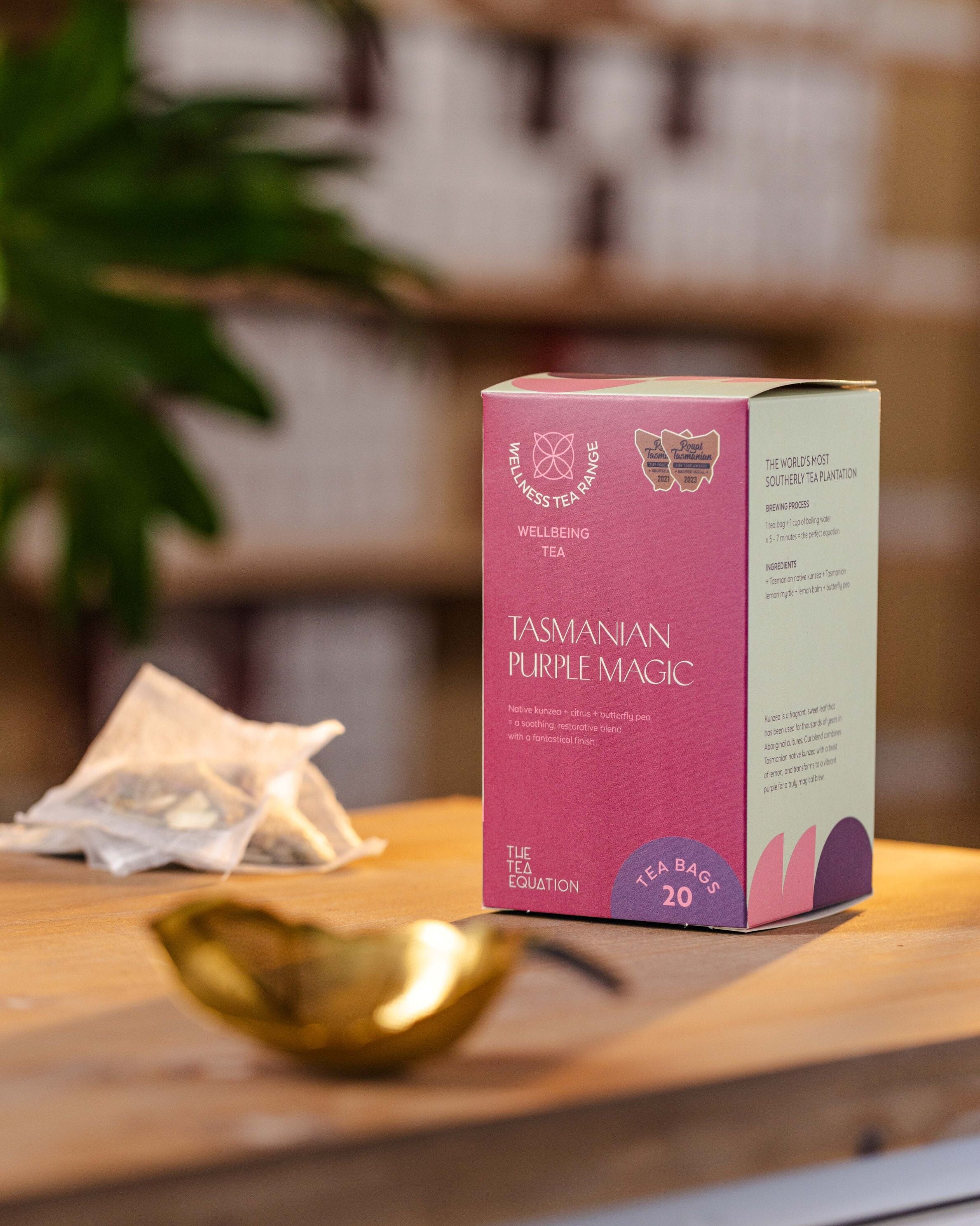 The Tea Equation - Tasmanian Teabags 20 Pack Tea Tea equation Purple Magic 