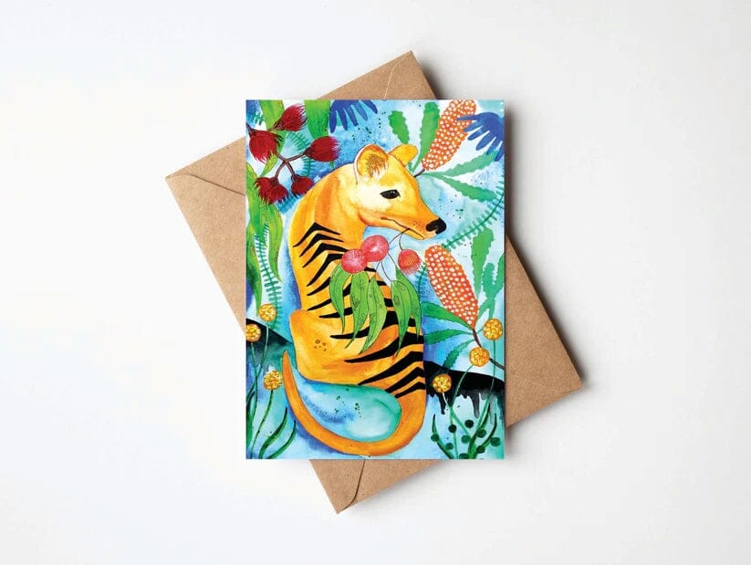 Bosa Art Co Greeting Cards greeting cards Bosa Art Co Tigress 