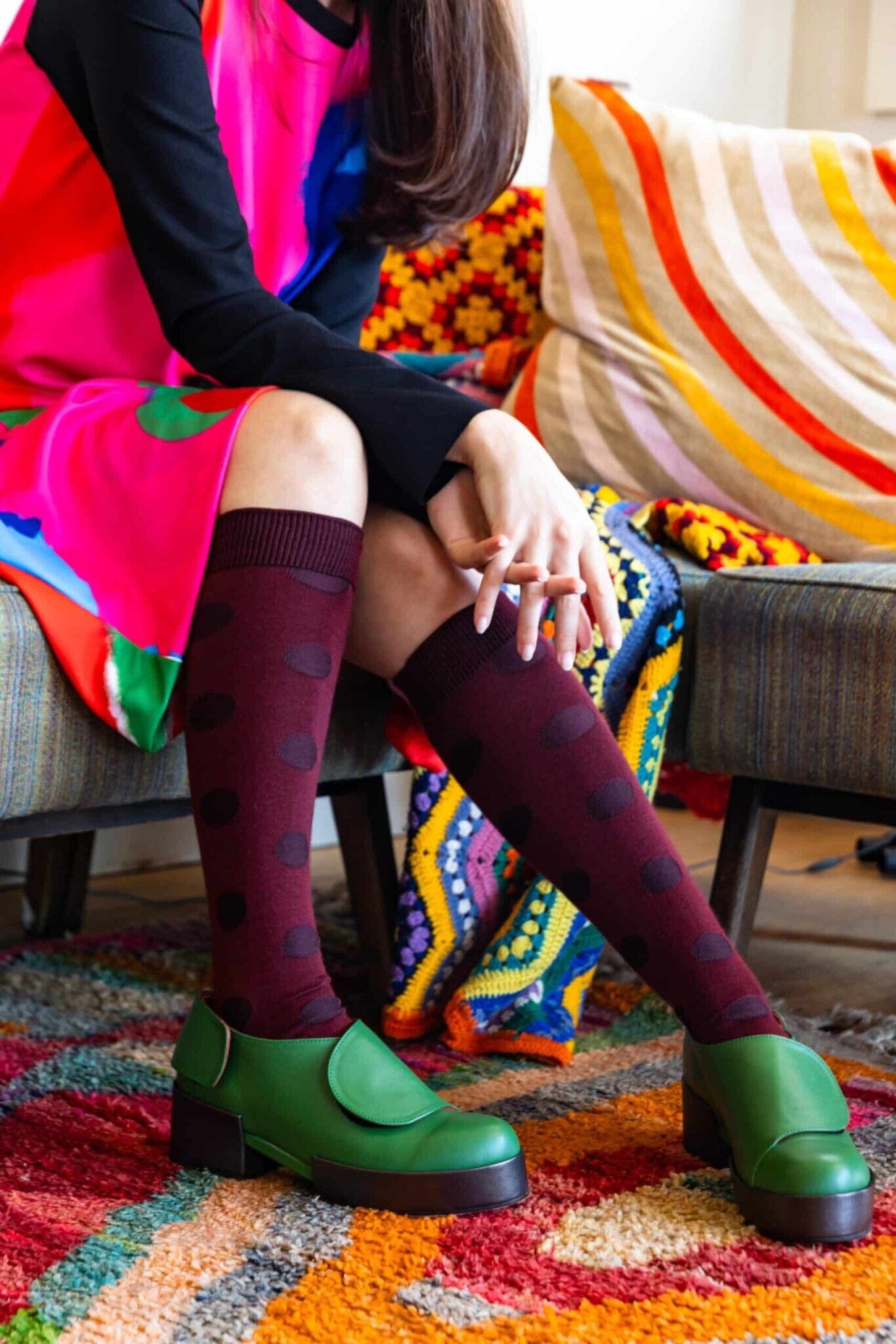 ‘Yayoi' Merino Socks - Tightology socks Tightology 