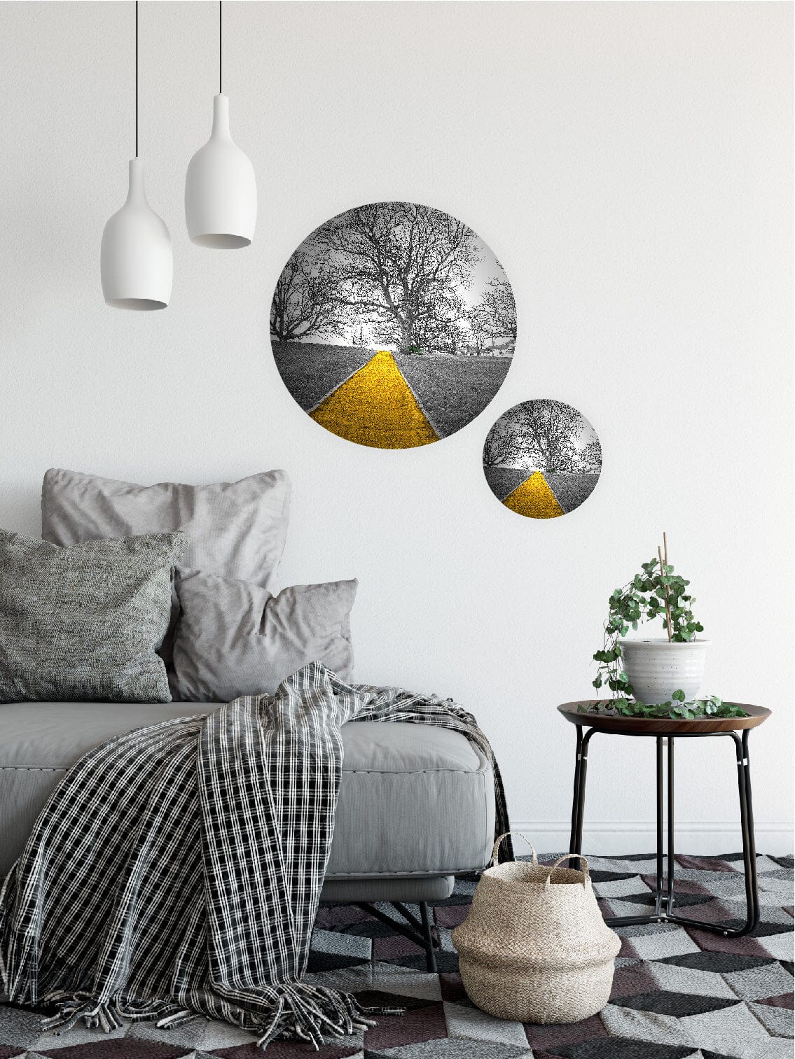 The Nest: Free printable moon phase art and pattern downloads and