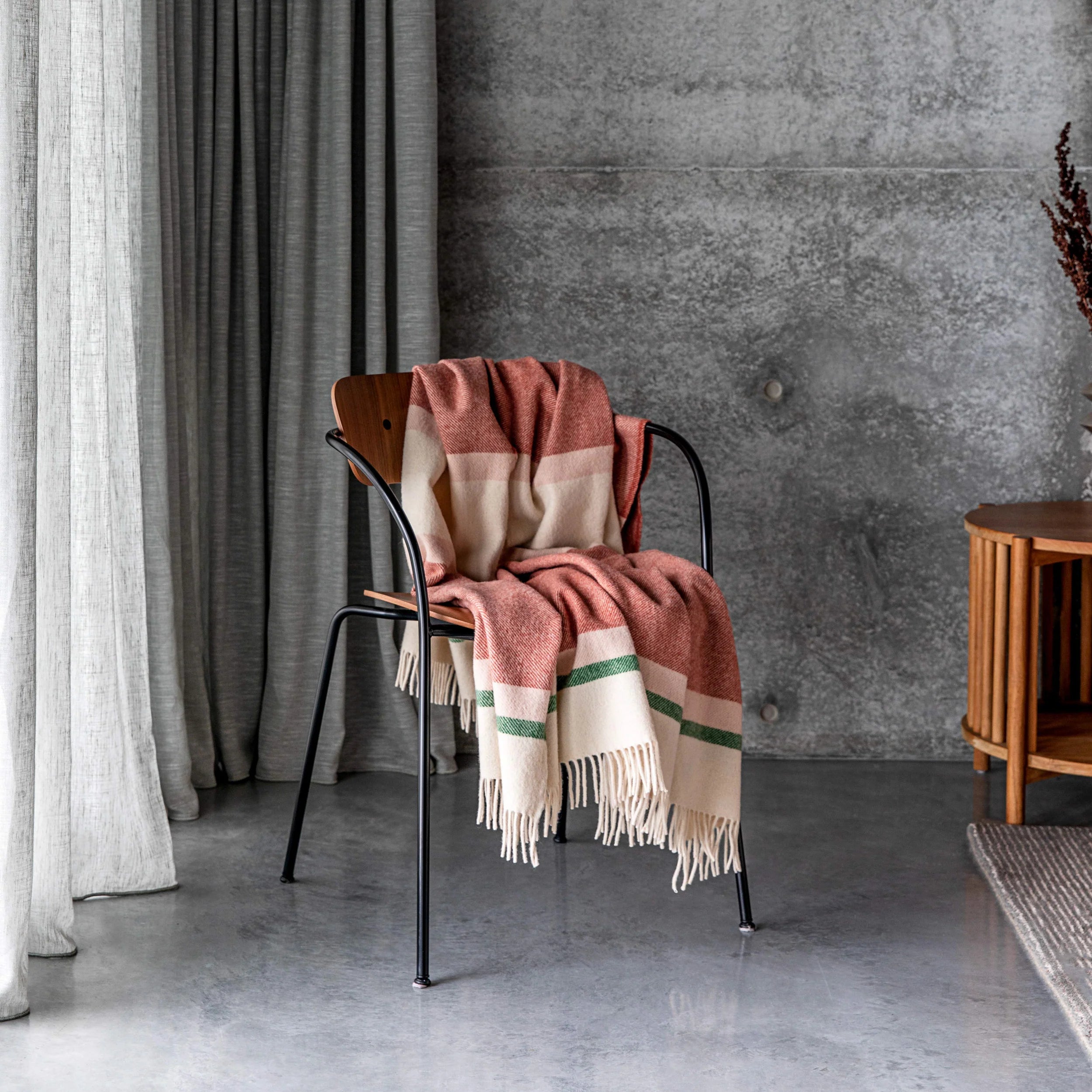 Riviera Throw in Ochre - Waverly Mills Throws Waverly Mills 