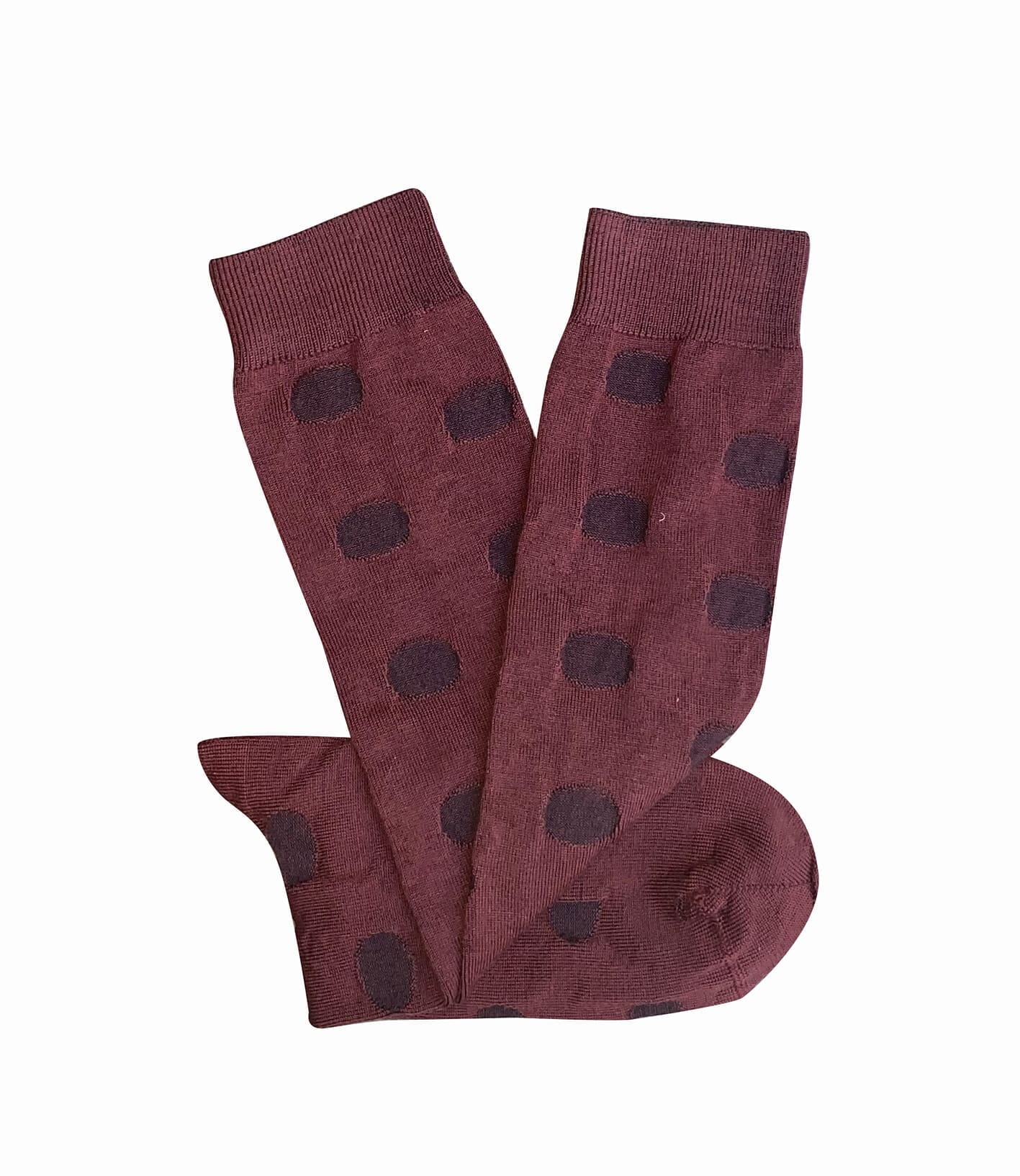 ‘Yayoi' Merino Socks - Tightology socks Tightology Burgundy 