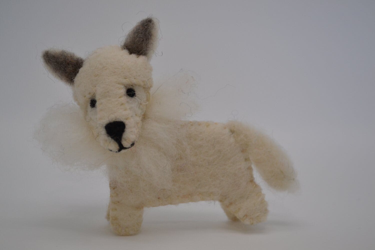 Wool Felt Finger Puppets - Create & Wonder finger puppets Create & Wonder Artic Fox 