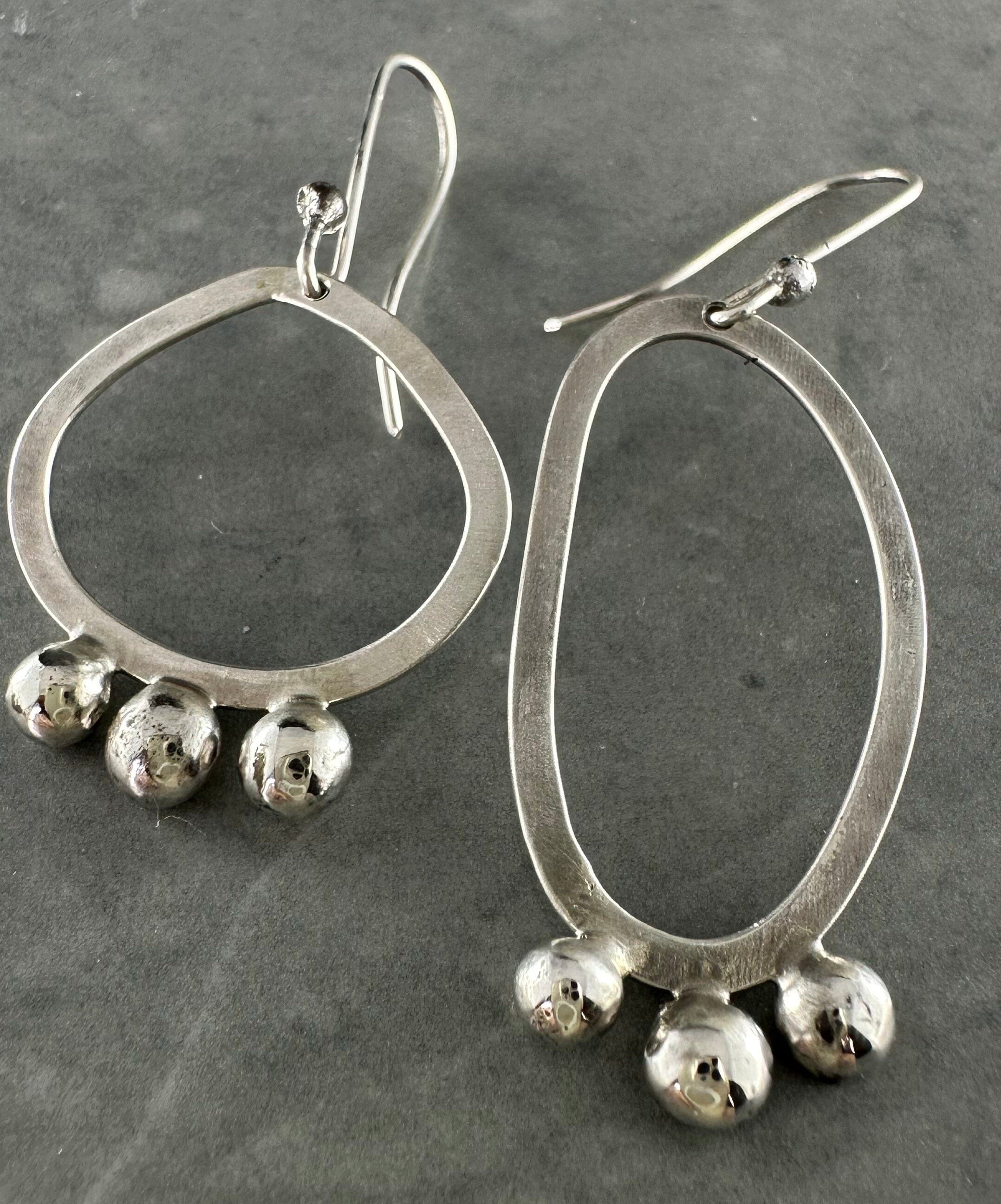 Oxidized Silver Earrings by Jillian Jak Earrings Jillian Jak Not Forgotten 