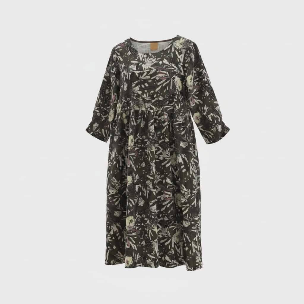 Peasant Dress Linen/Hemp
