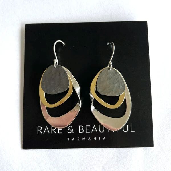 Rare & Beautiful - Loop Earrings Earrings The rare and Beautiful Bundle Earrings Sterling Silver 