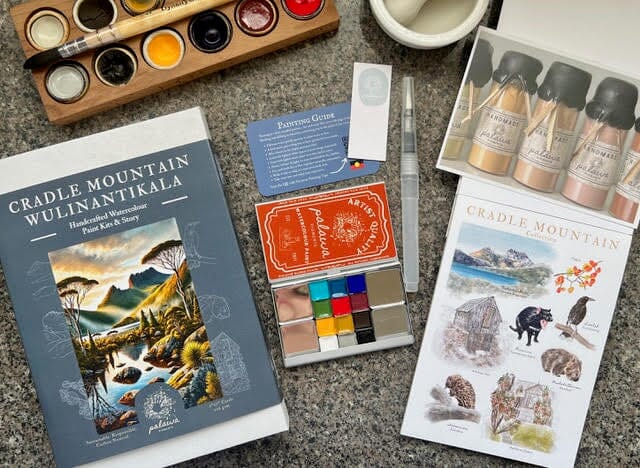 Palawa Pigments Scared Paints - Cradle Mountain – The Spotted Quoll