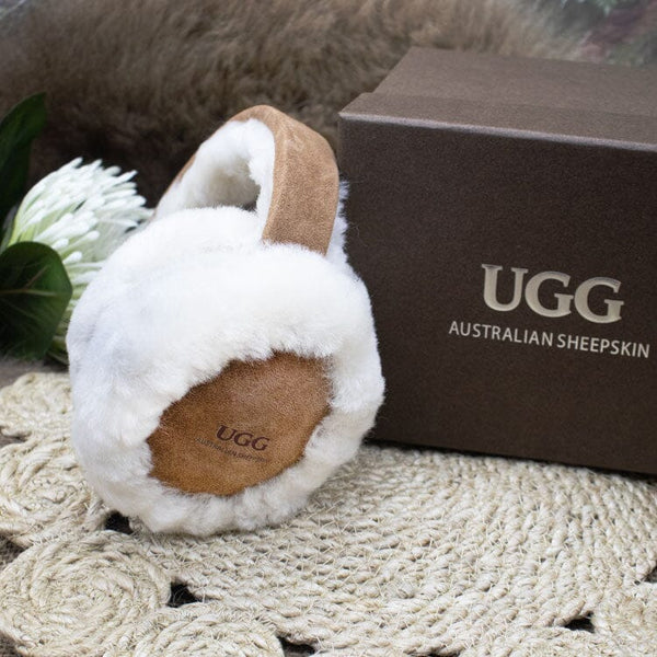 Ugg Sheepskin Ear Muffs - Chestnut – The Spotted Quoll