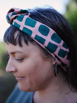 Wire Hair Scarf/Headband Hair Accessories The Spotted Quoll Garden Party 