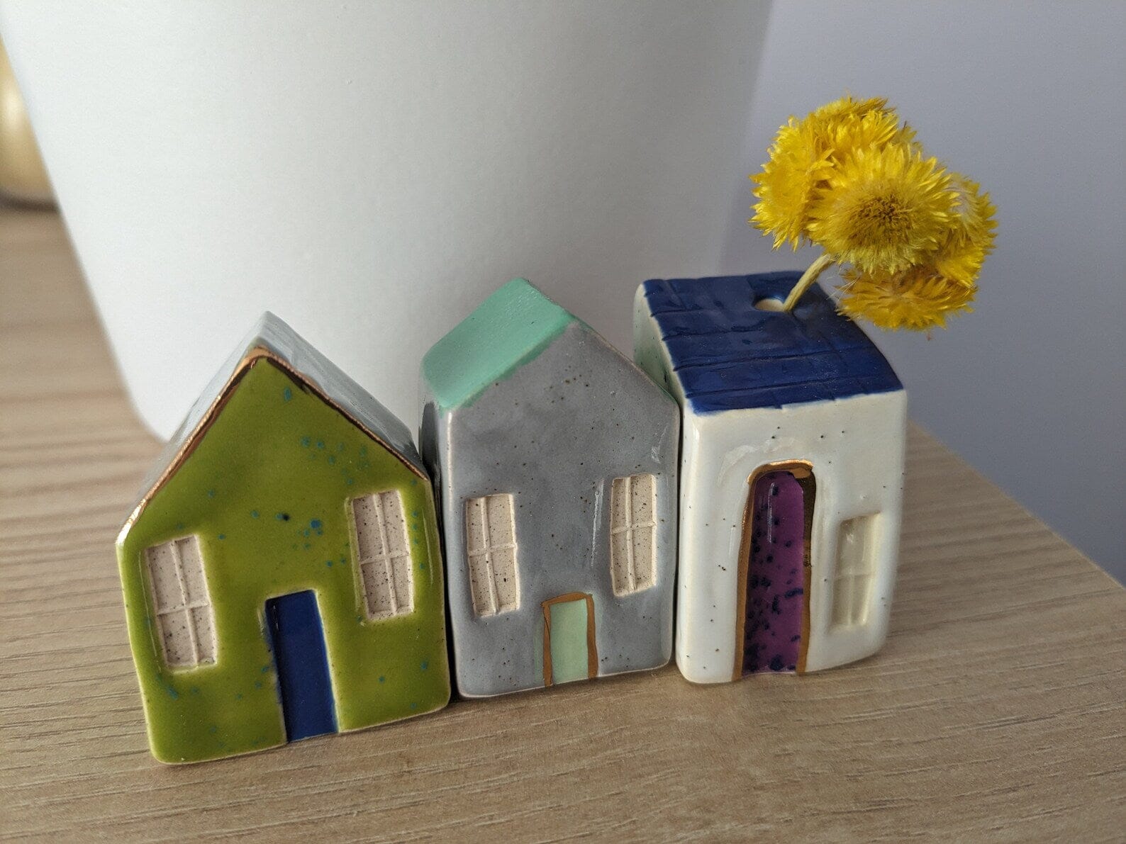 Tiny Houses - Funky Pickle Ceramics funky pickle 