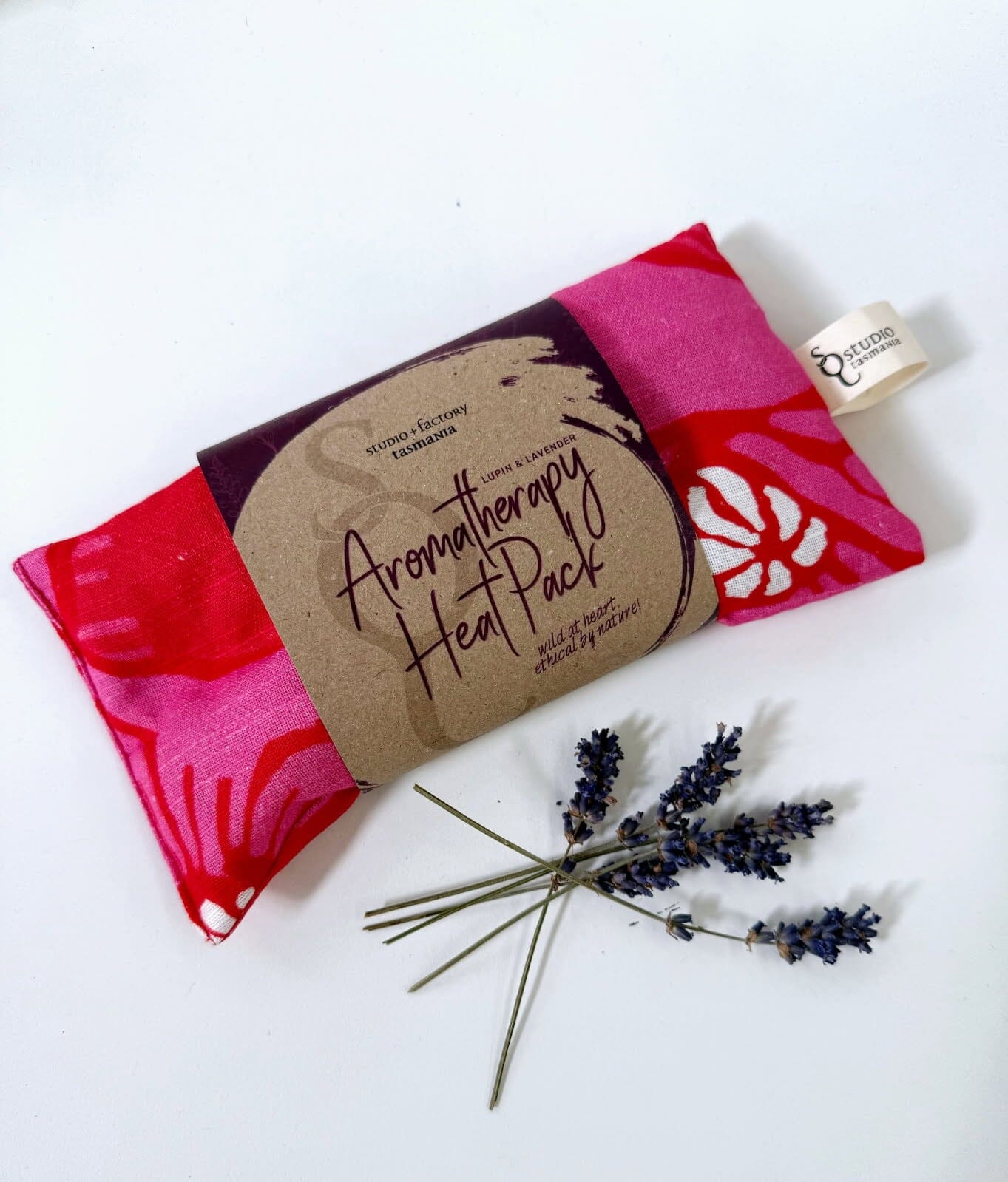 Aromatherapy Heat/Cold pack - Lupin & Lavender Heating Pads The Spotted Quoll Single Small Native Tea Tree 