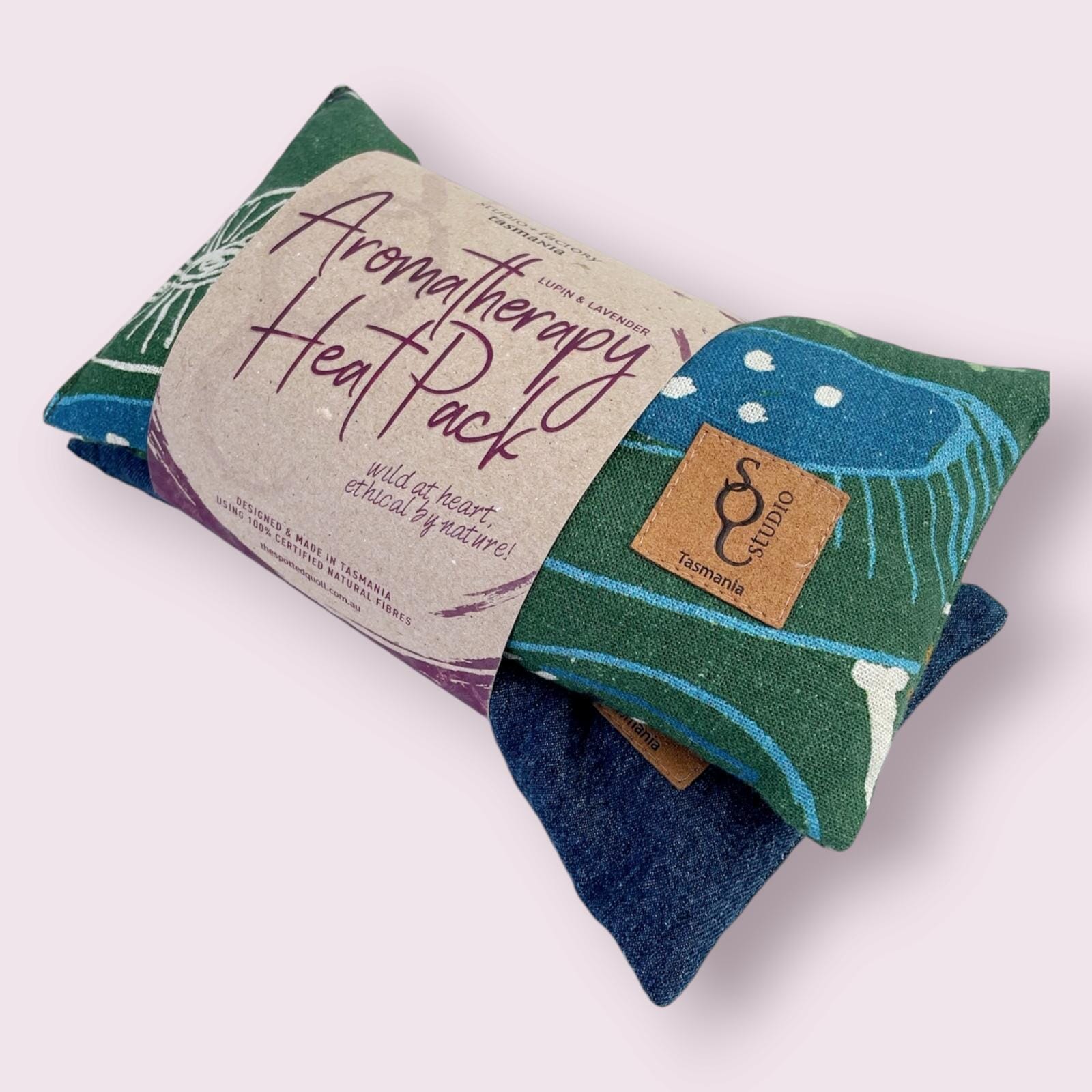 Aromatherapy Heat/Cold pack - Lupin & Lavender Heating Pads The Spotted Quoll 