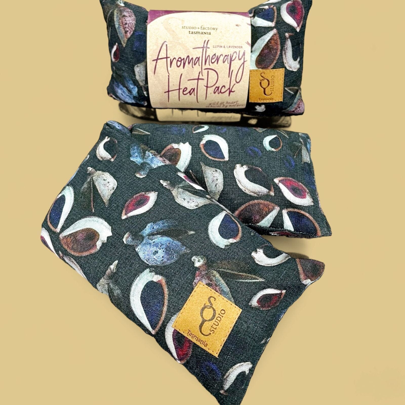 Aromatherapy Heat/Cold pack - Lupin & Lavender Heating Pads The Spotted Quoll Long Seed Pods 