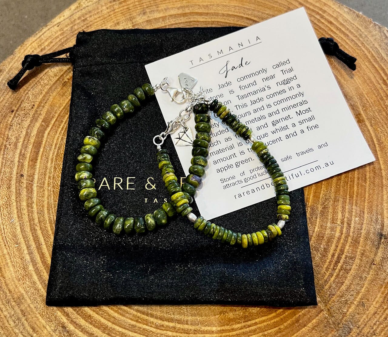 Tasmanian Jade Collection - The Rare and the Beautiful Necklaces The rare and Beautiful 