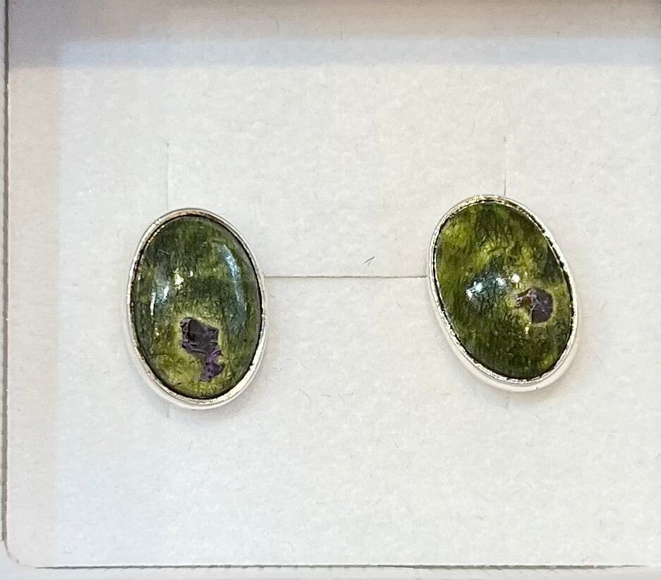 Tasmanian Jade Collection - The Rare and the Beautiful Necklaces The rare and Beautiful Jade Oval Studs 
