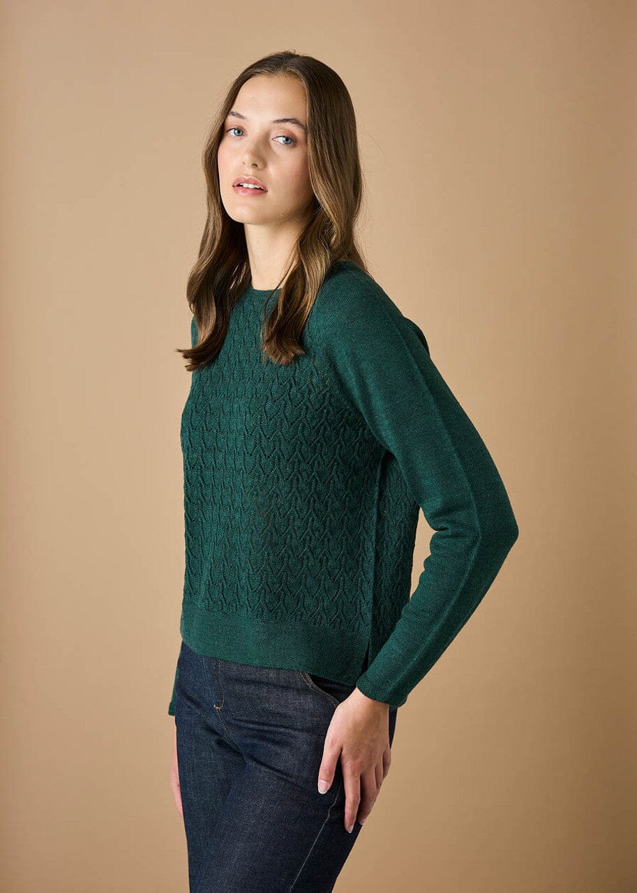 Kitty Merino Wool Raglan - Uimi sweater Uimi Hunter M 