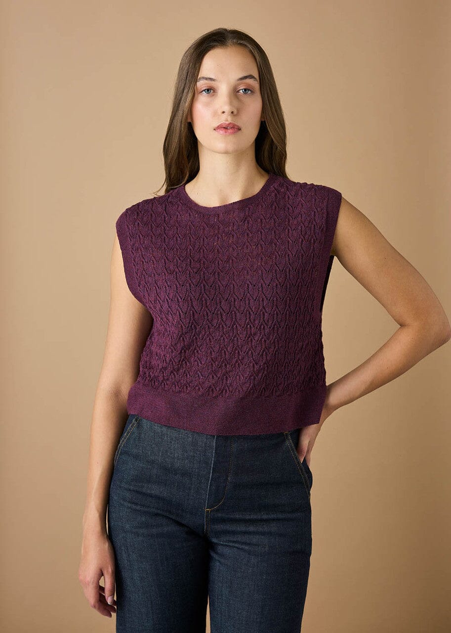 Kitty Merino Wool Vest - Uimi sweater Uimi Pinot S 