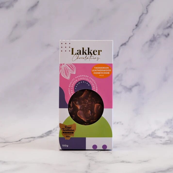 Lakker Chocolatiers chocolate Lakker Tasmanian Leatherwood Honeycomb 