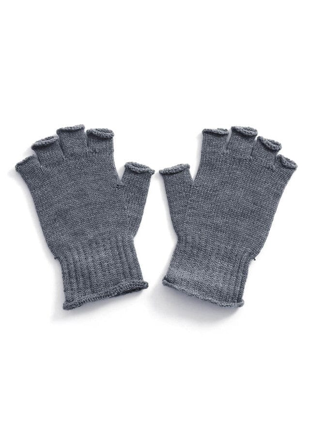 Milo Fingerless Merino Gloves - Uimi Gloves Uimi Pebble 
