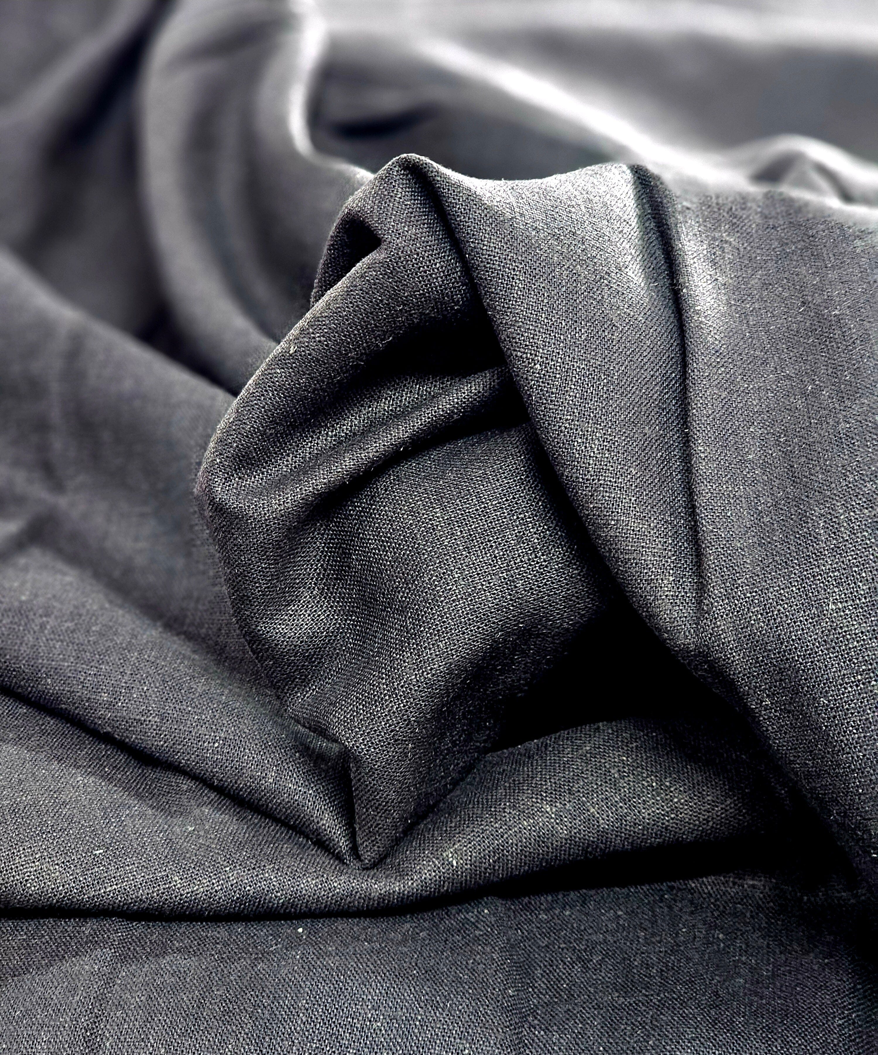 Fabric Organic Dyed Linen - By The Metre fabric The Spotted Quoll Studio 