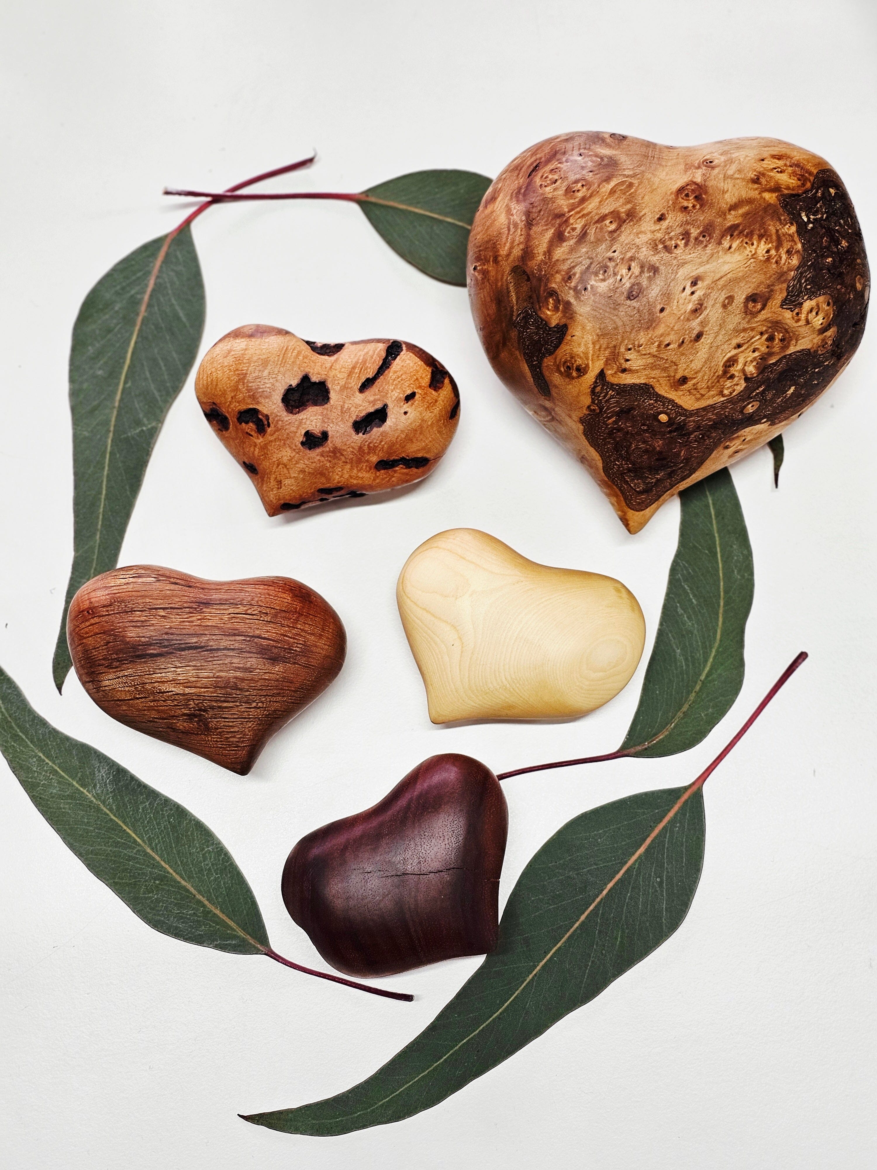 Reclaimed Timber Hearts - Sideline Timber Vase Sideline Timber 
