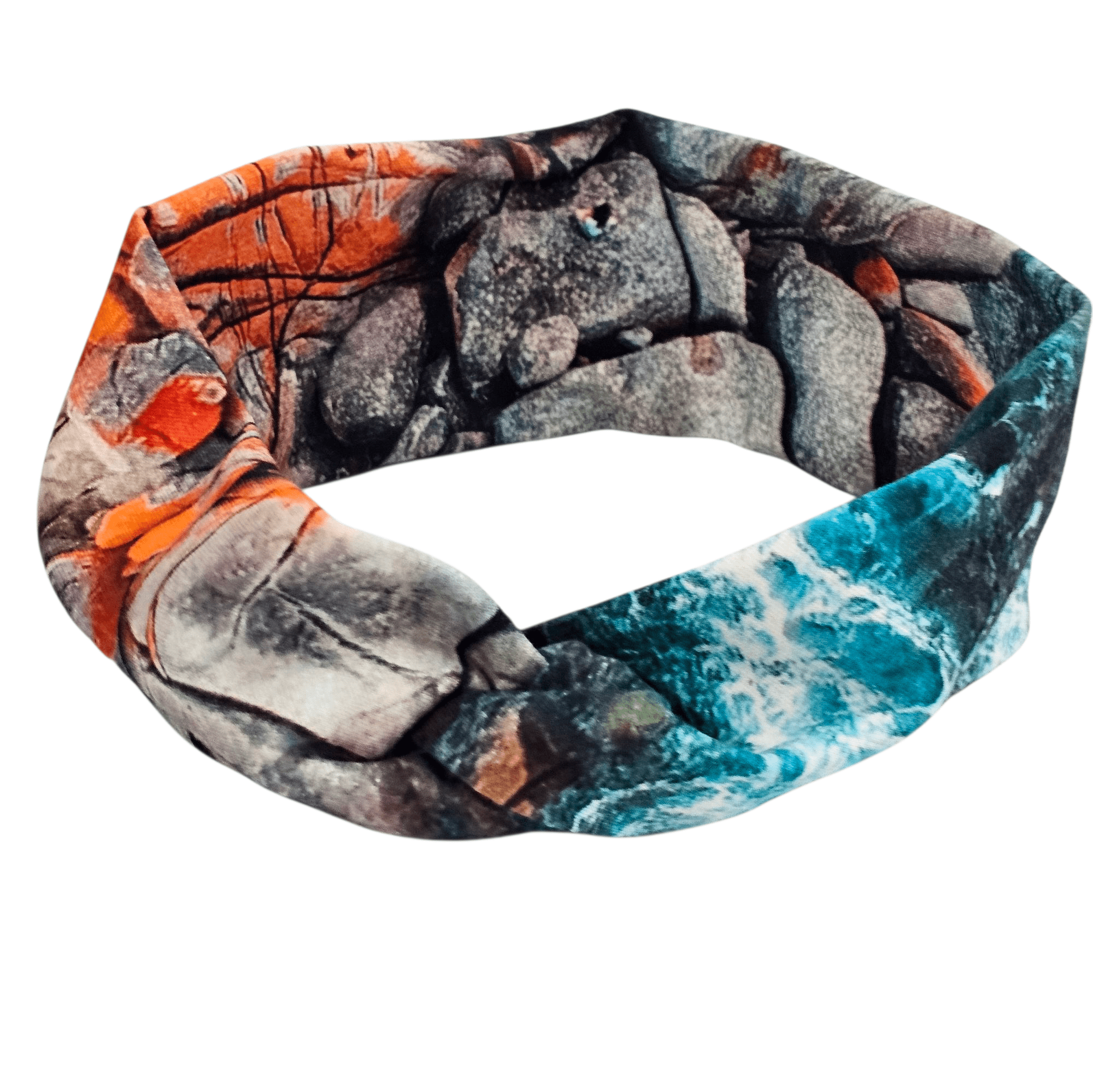 Knotted Headband - Spotted Quoll Studio Hair Accessories The Spotted Quoll Aerial Bay of Fires 