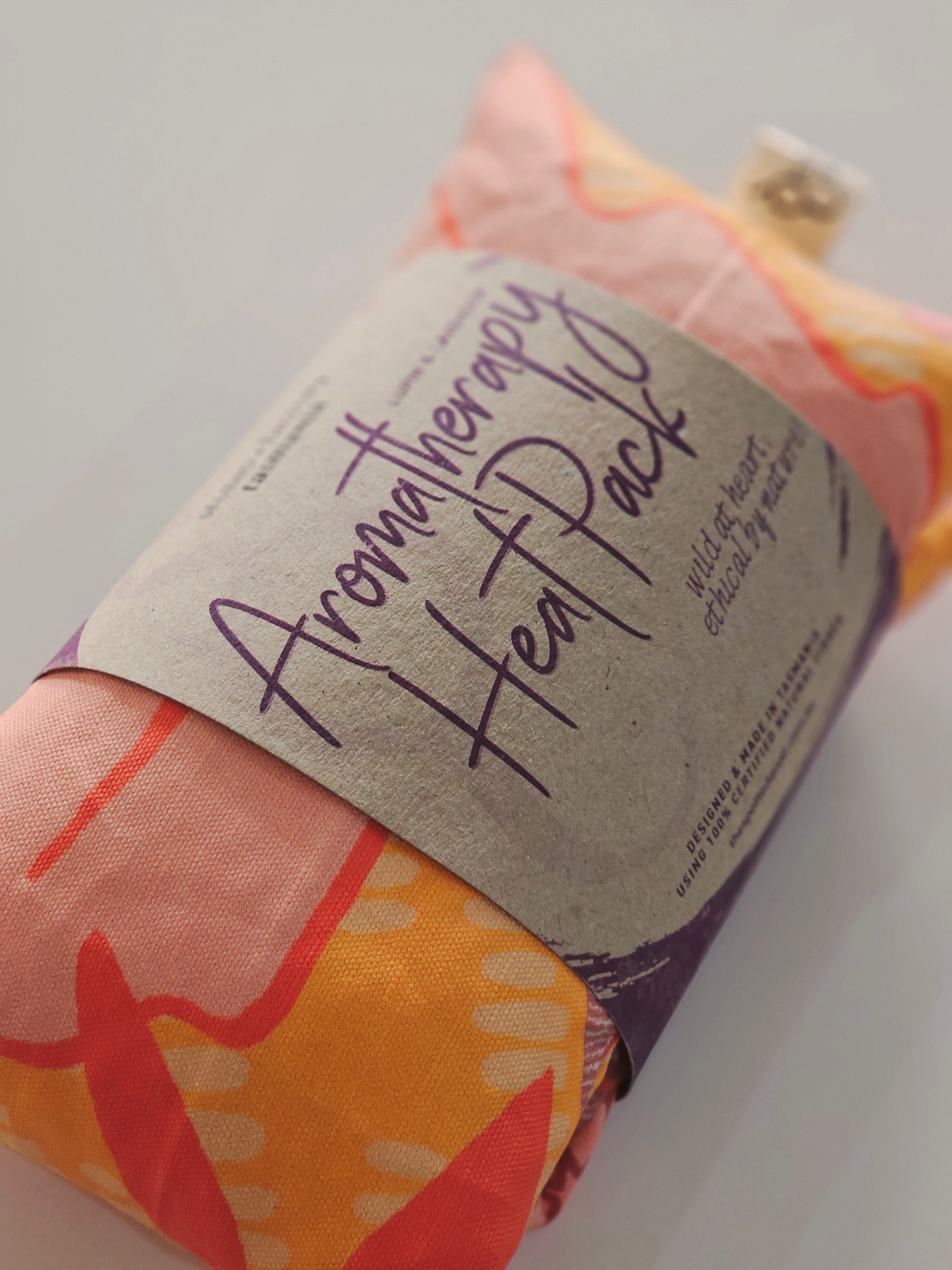 Aromatherapy Heat/Cold pack - Lupin & Lavender Heating Pads The Spotted Quoll Long Summer Garden 