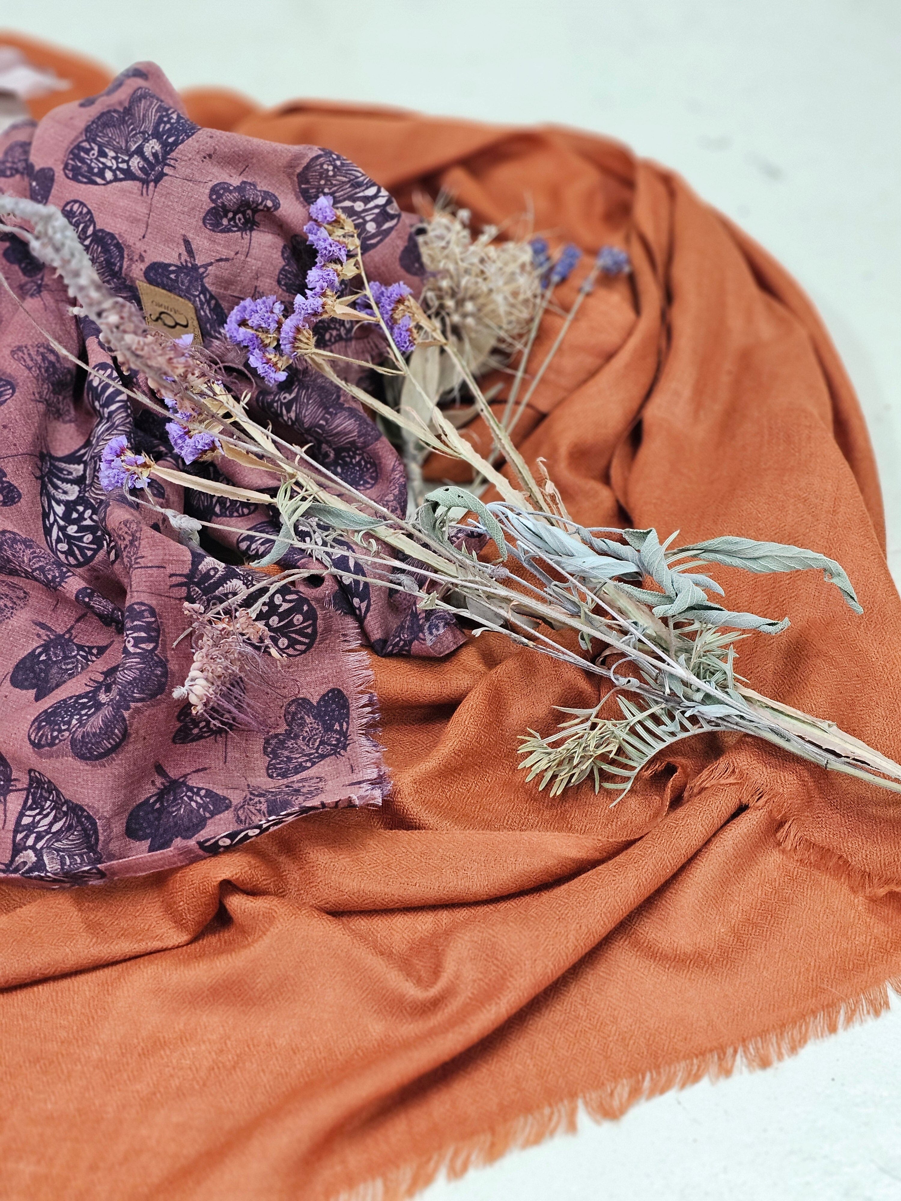 Organic Cashmere Pashmina Scarf The Spotted Quoll 