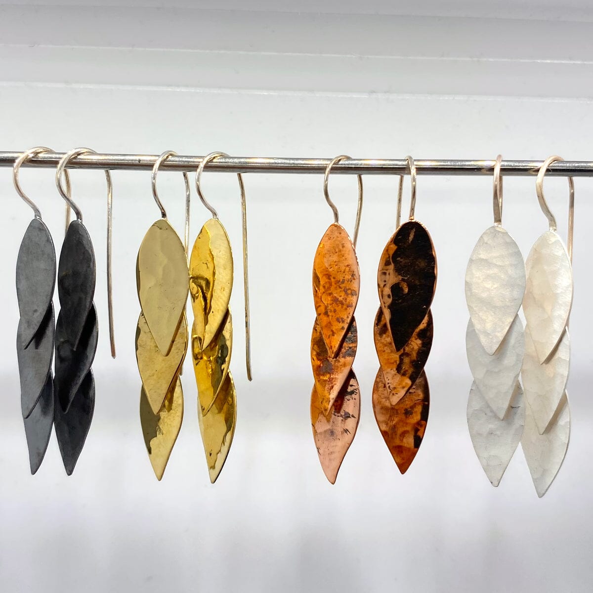 Rare & Beautiful - Leaf Earrings Earrings The rare and Beautiful 