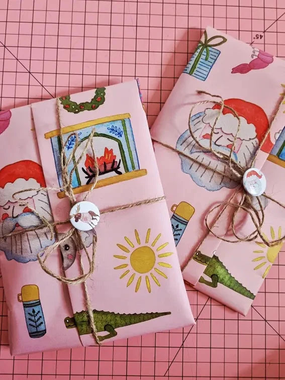 Wrapping Paper- Bosa Art Co Gift Tags & Labels Bosa Art Co 