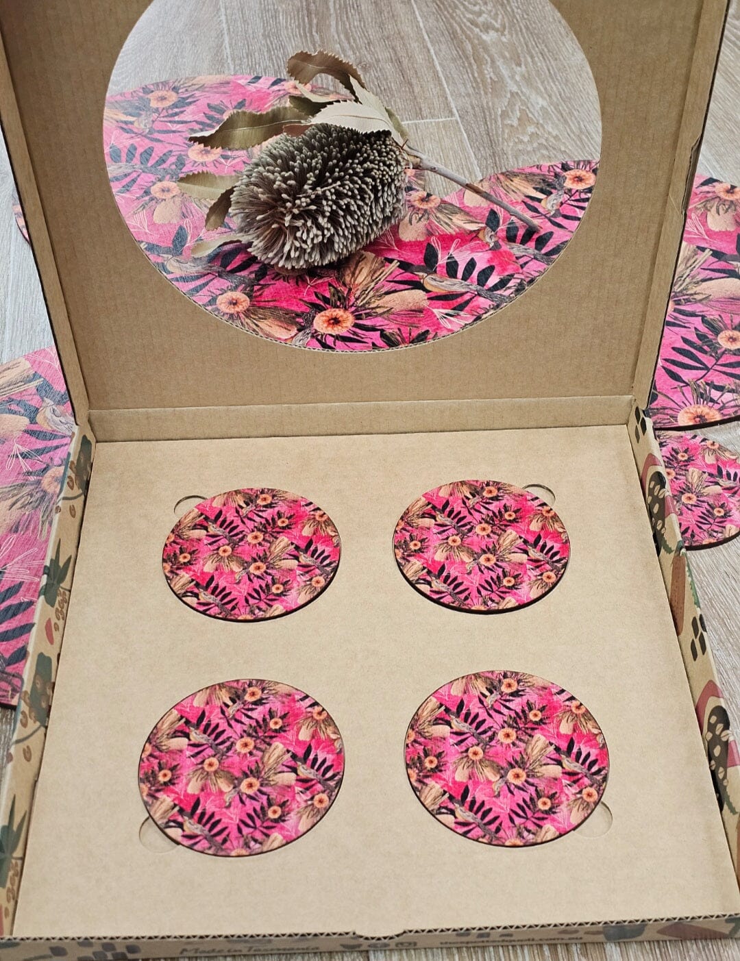 Placemat and Coaster Sets - Bosa Art Co table ware The Spotted Quoll 