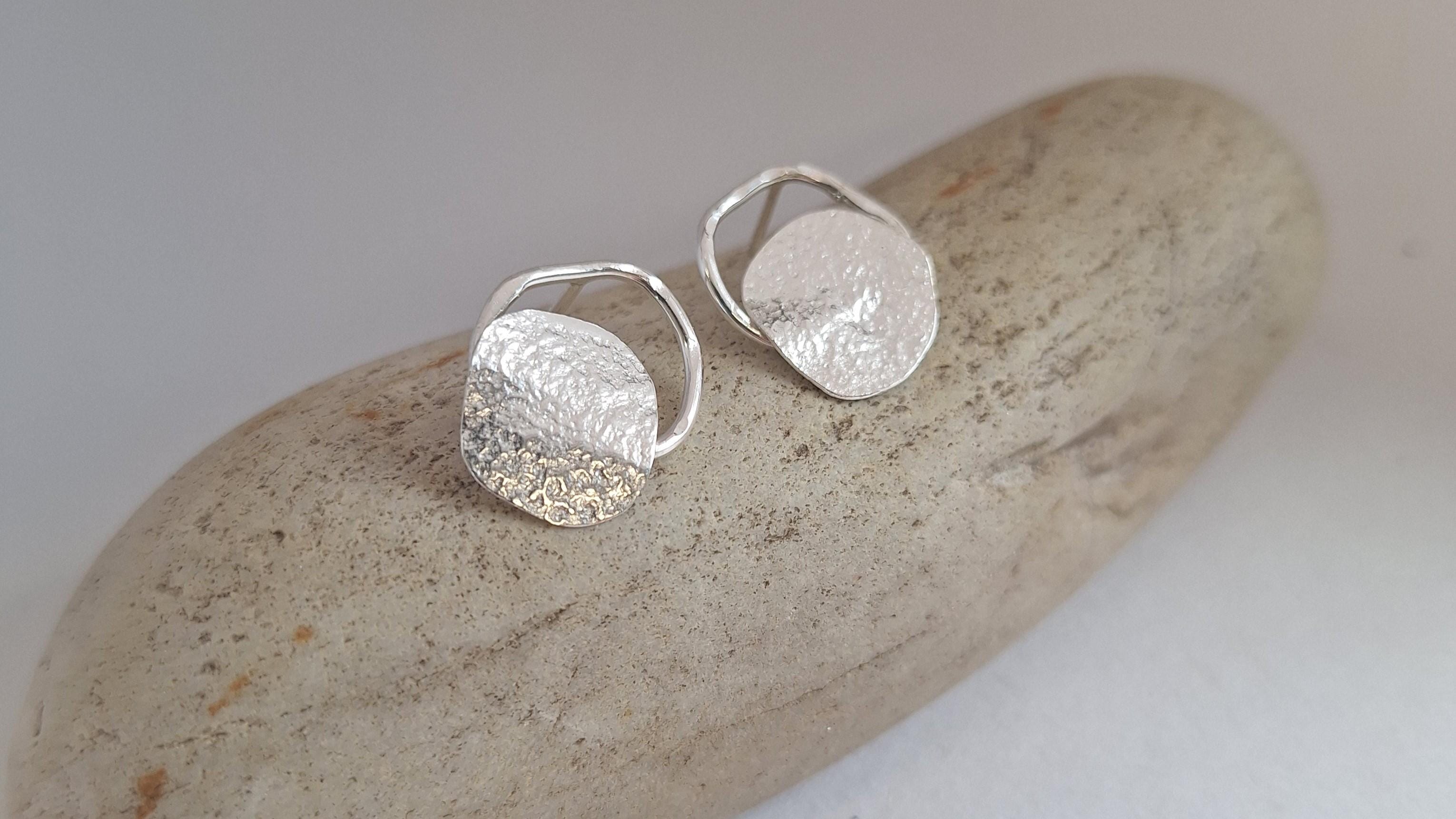Boulder Silver Jewellery - Hulley Jewellery Jewellery Hulley Jewellery Boulder Studs 