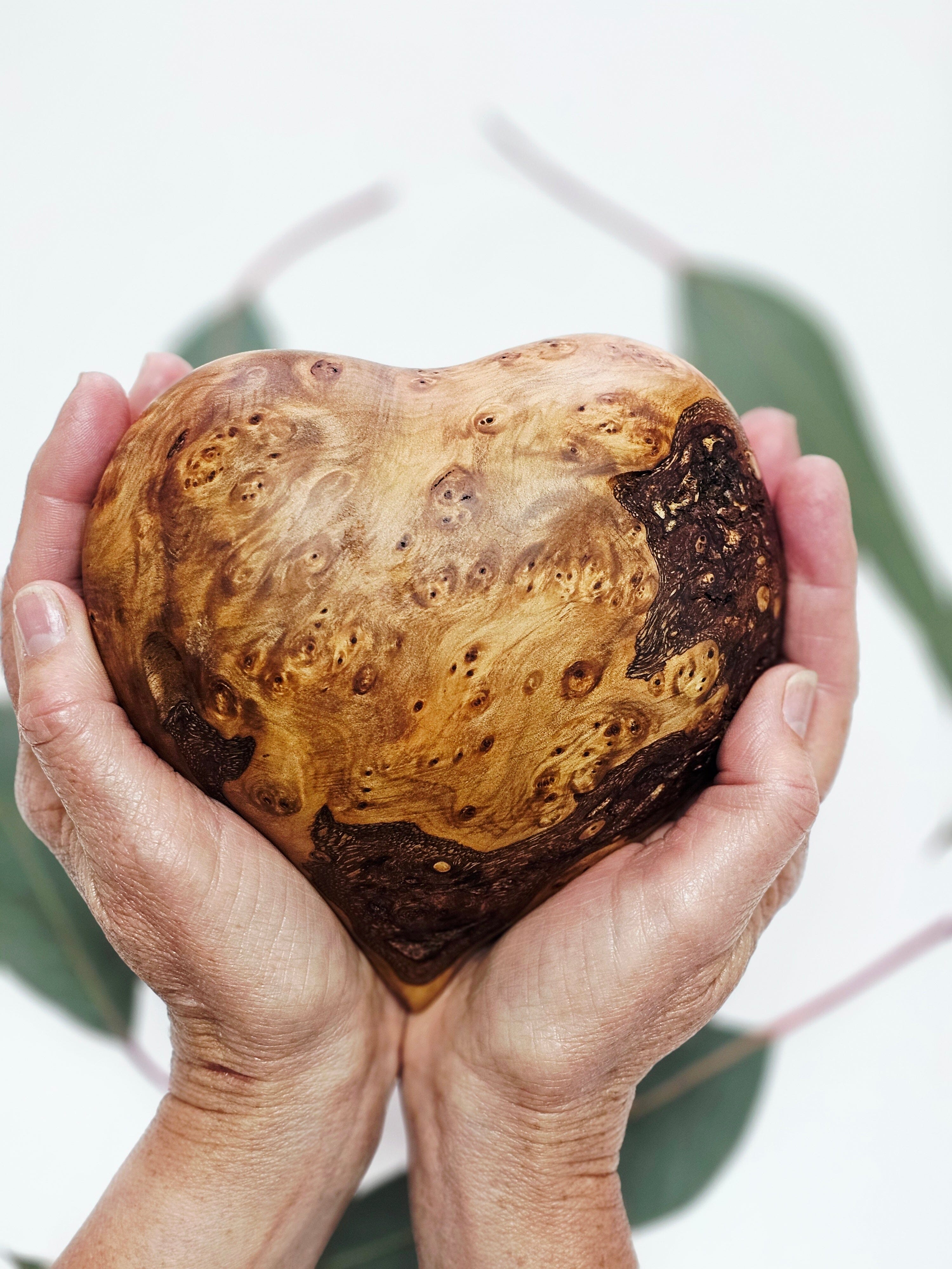 Reclaimed Timber Hearts - Sideline Timber Vase Sideline Timber XLarge Blackwood Birdseye 