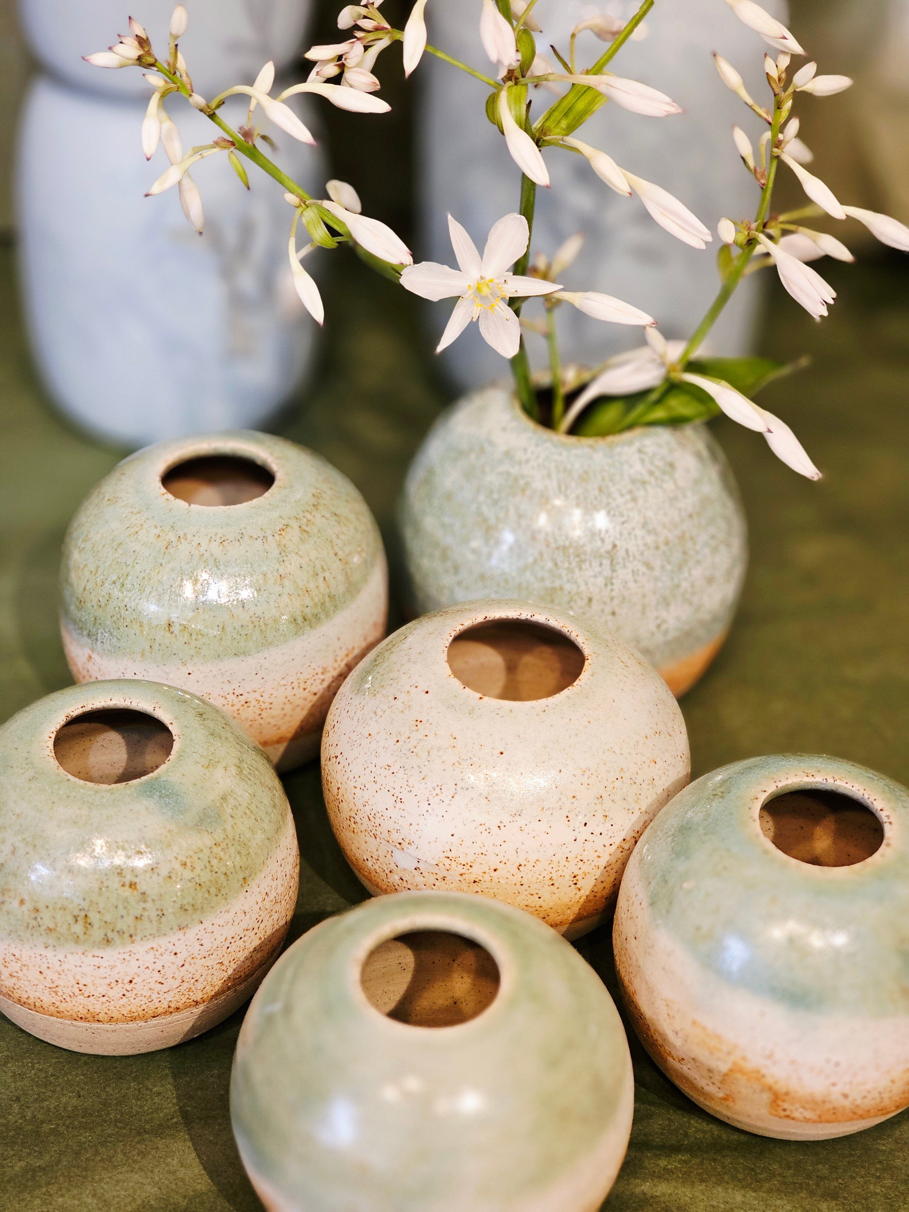 Arny Gyda Pottery Vases- Tasmania ceramics Arny Gyda 