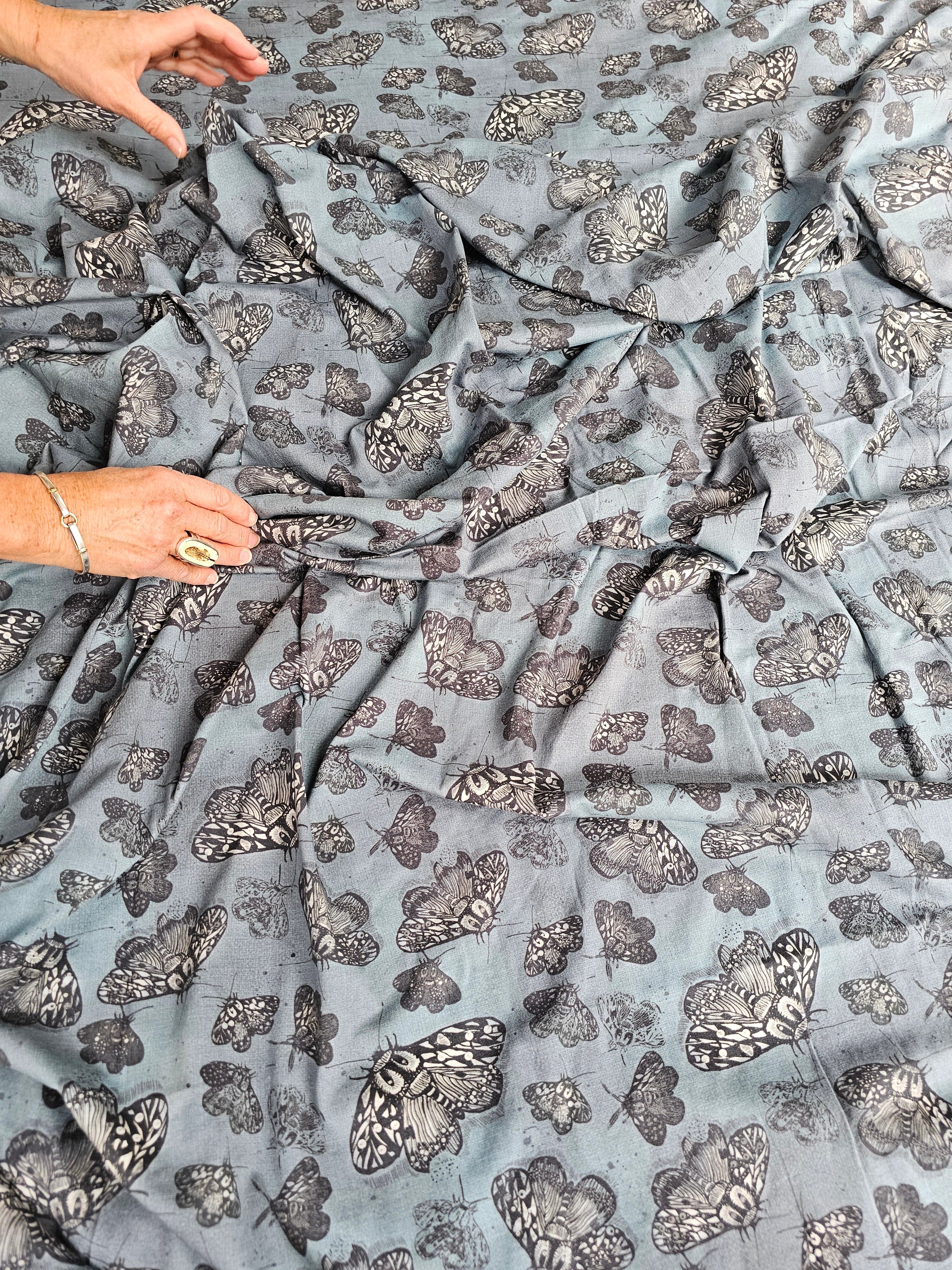 Fabric Organic Cotton Jersey Knit by the metre fabric The Spotted Quoll Studio 