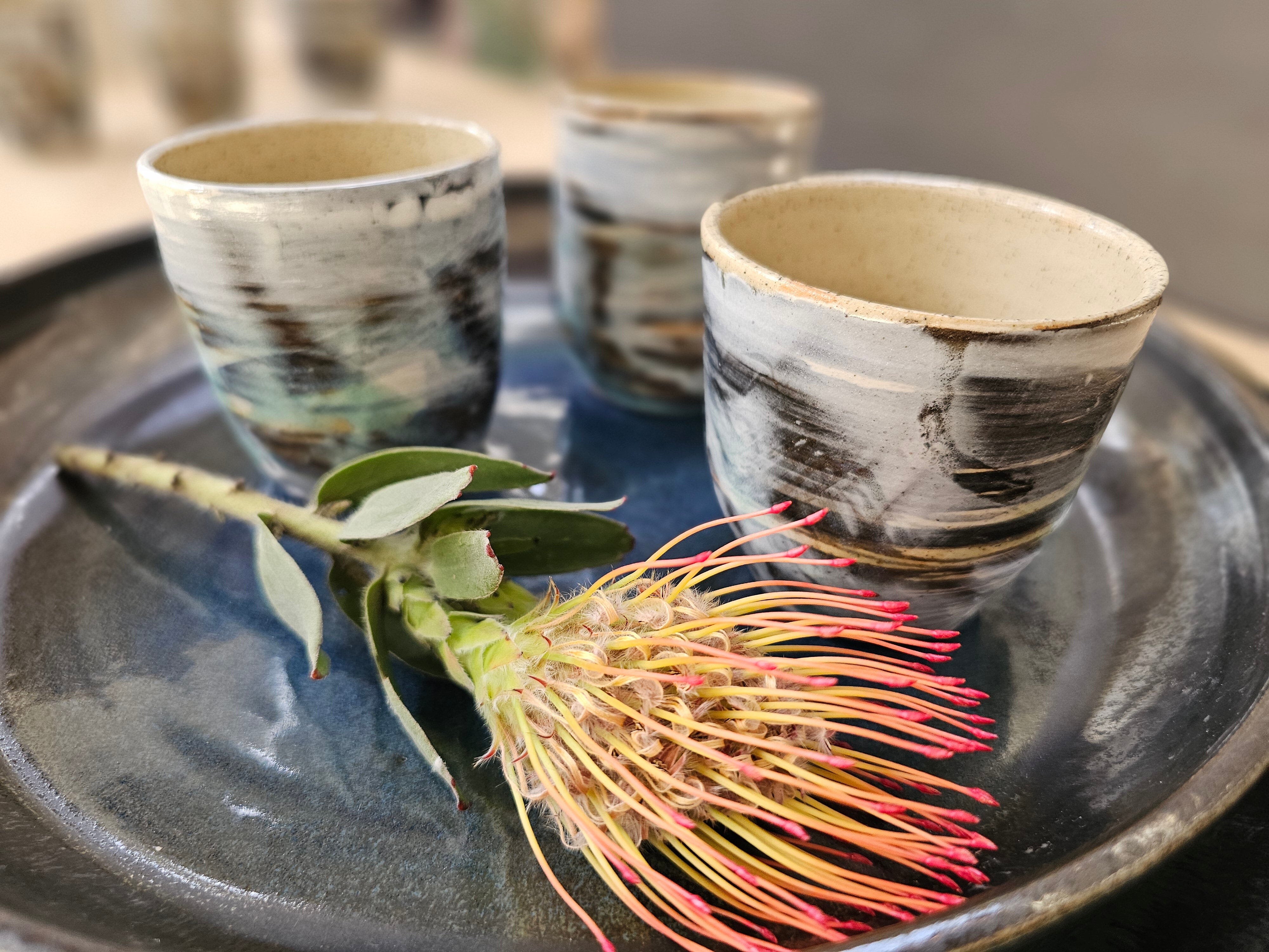 Arny Gyda Pottery Mugs- Tasmania ceramics Arny Gyda 