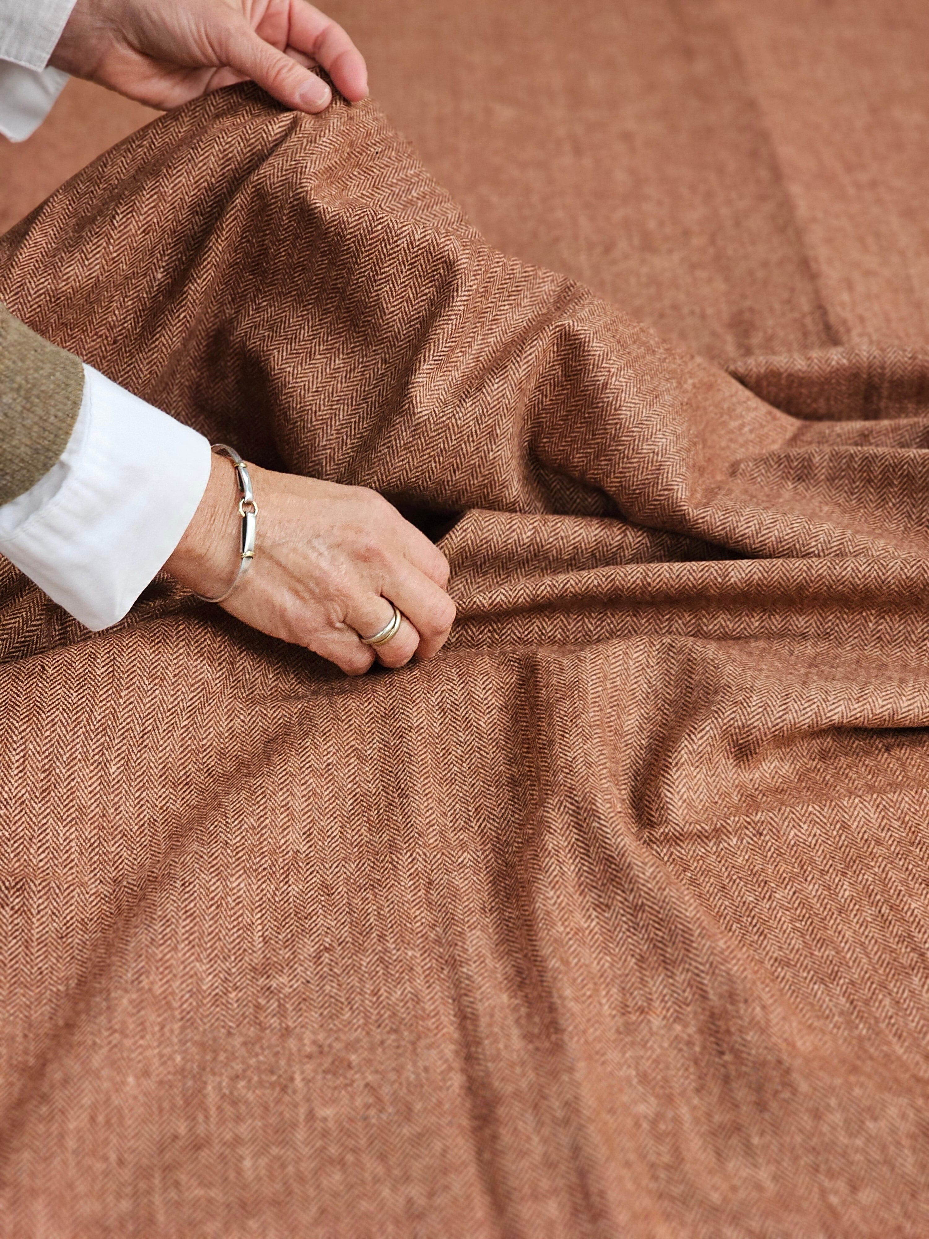 Fabric Organic Felt Wool - By The Metre fabric The Spotted Quoll Studio 