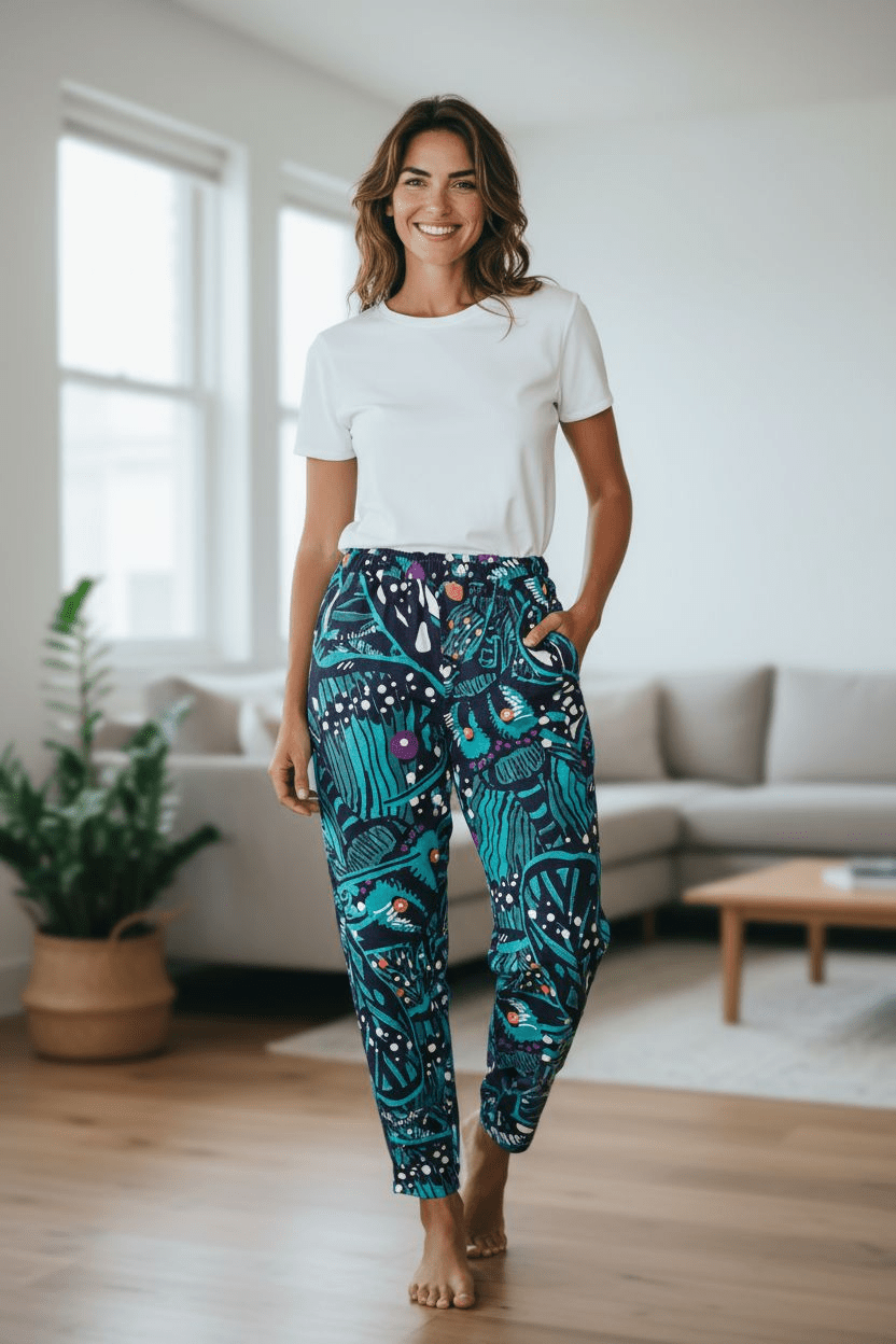 Boss Pant Organic Linen/Hemp - Tiger Moth Pants The Spotted Quoll 