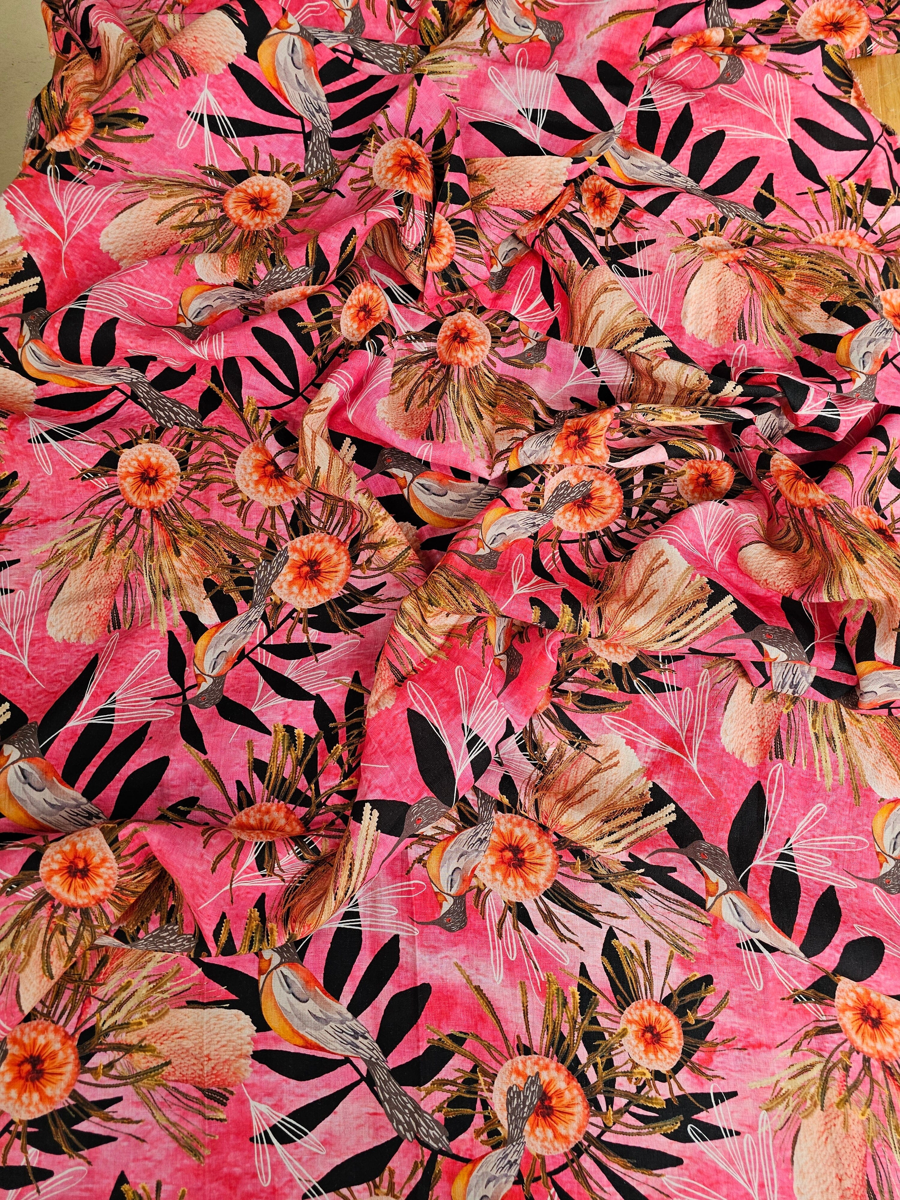 Fabric Organic Linen Hemp - By The Metre fabric The Spotted Quoll Studio 