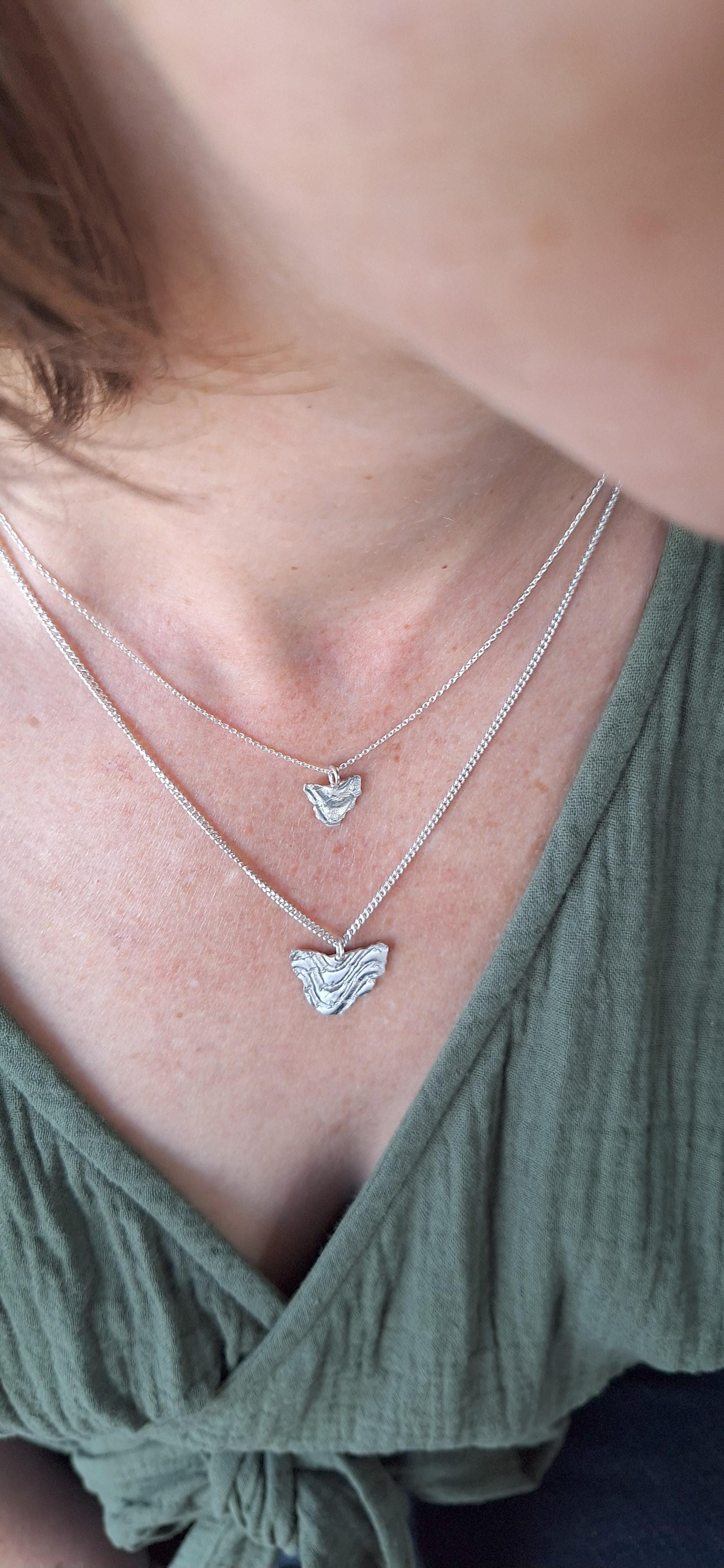 Embossed Tasmanian Silver and Brass Earrings - Hulley Jewellery Earrings Hulley Jewellery 