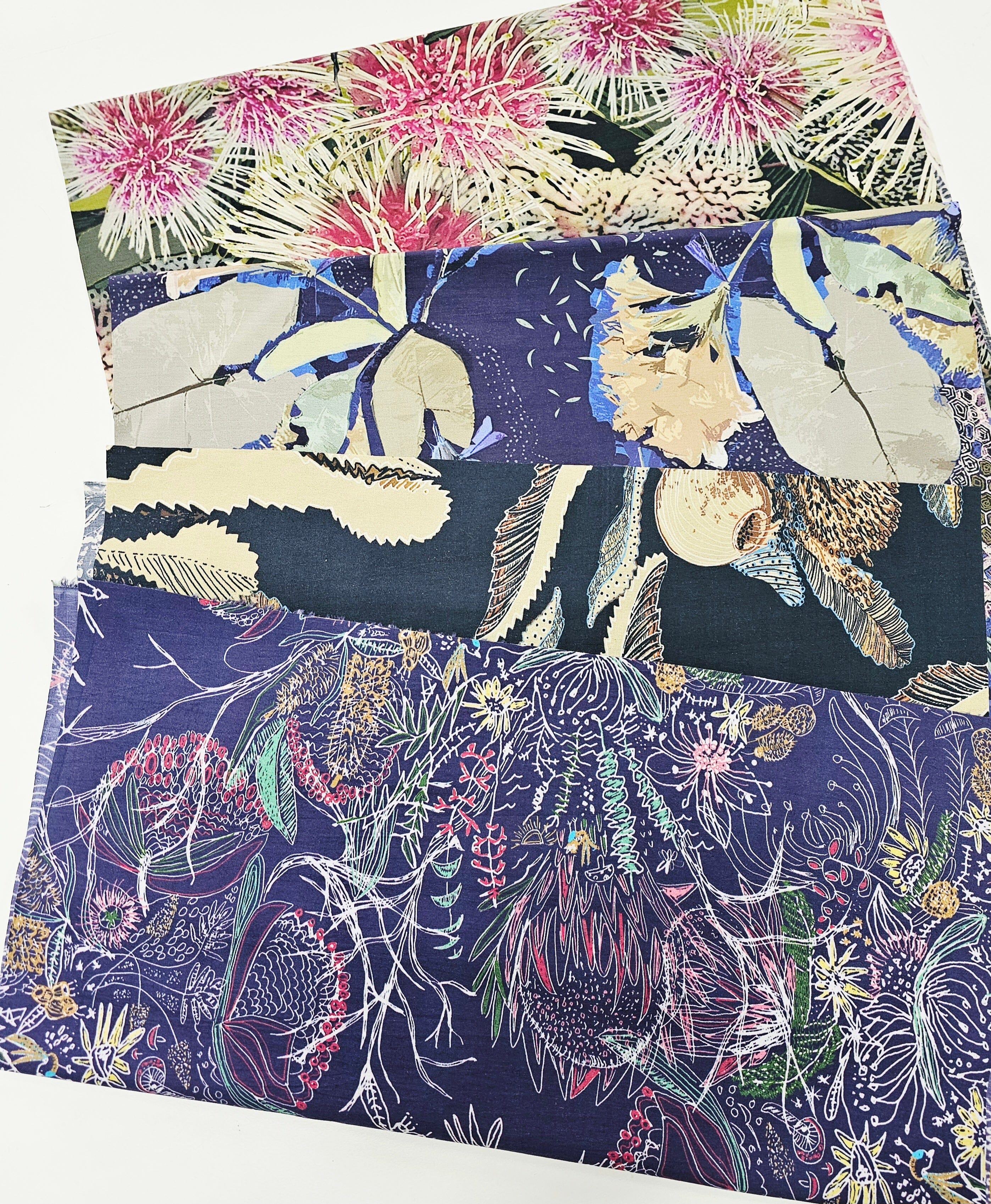 Phat Quarters - Fabric Bundle Fabric The Spotted Quoll Botanicals 