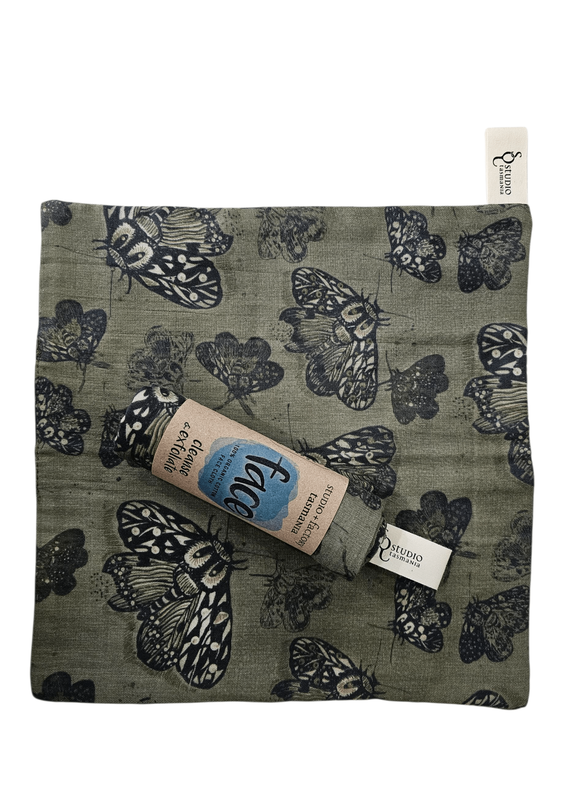 Face Cloth - Cleanse & Exfoliate face cloth The Spotted Quoll 
