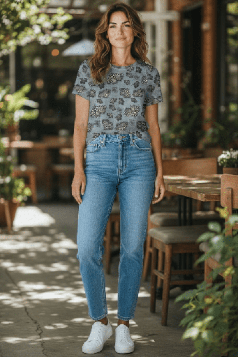 The Goodness Tee Organic Cotton Knit  - Slate Moth