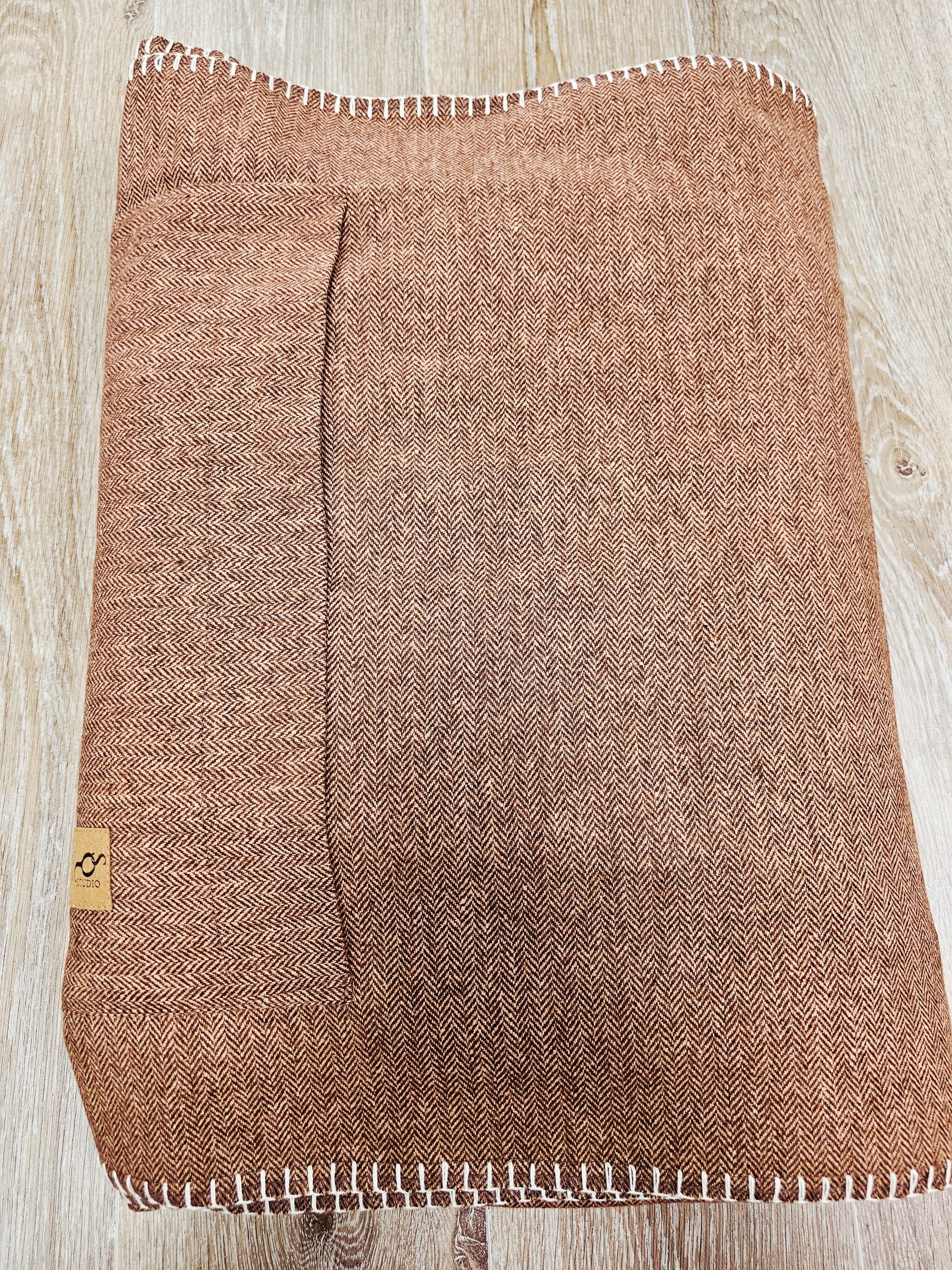 Organic Wool Bean Bag Bean bags The Spotted Quoll Studio 