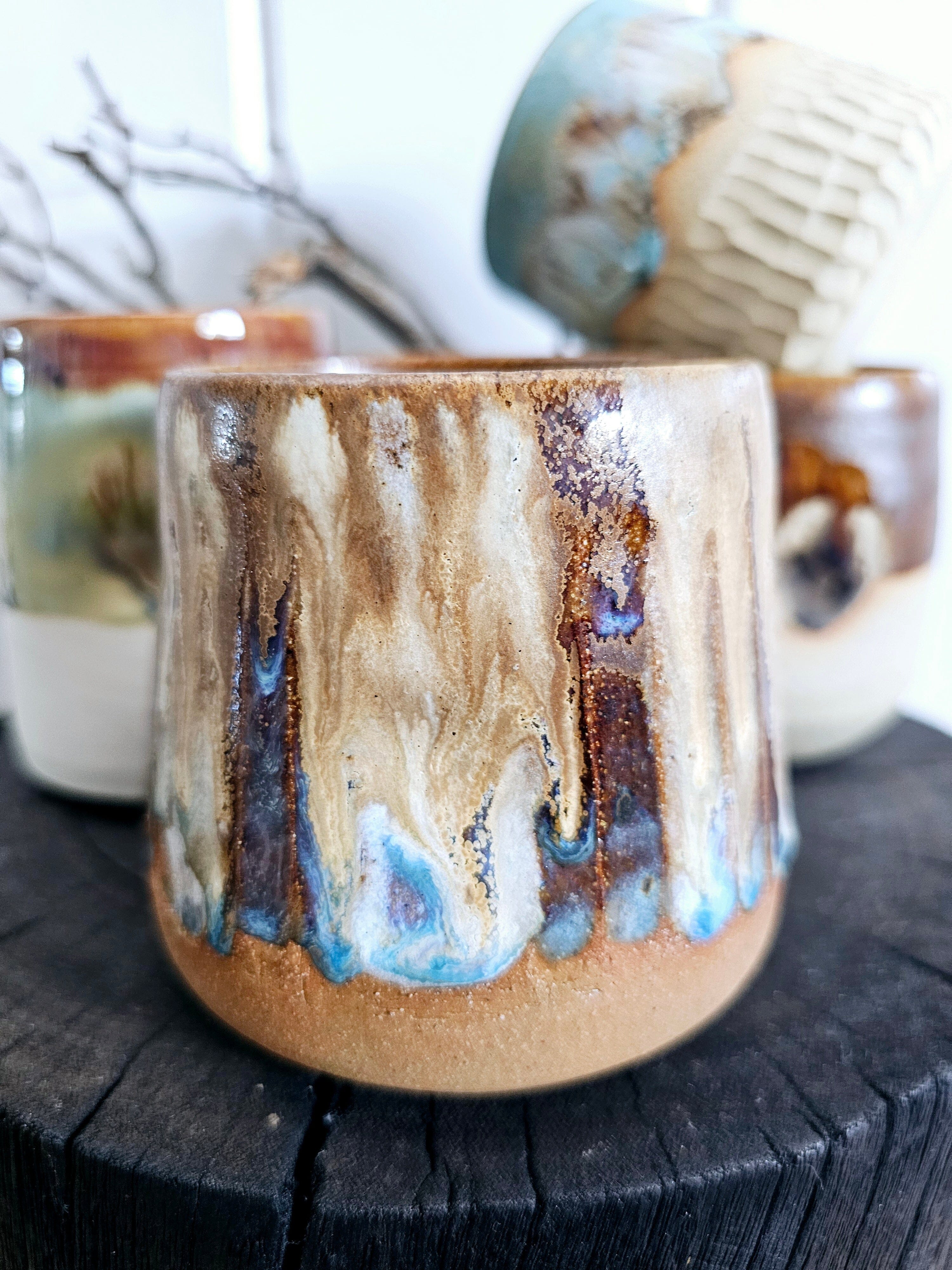 Blackwood Ceramics Dimple Cups Ceramics Blackwood Ceramics Tidal Wave 