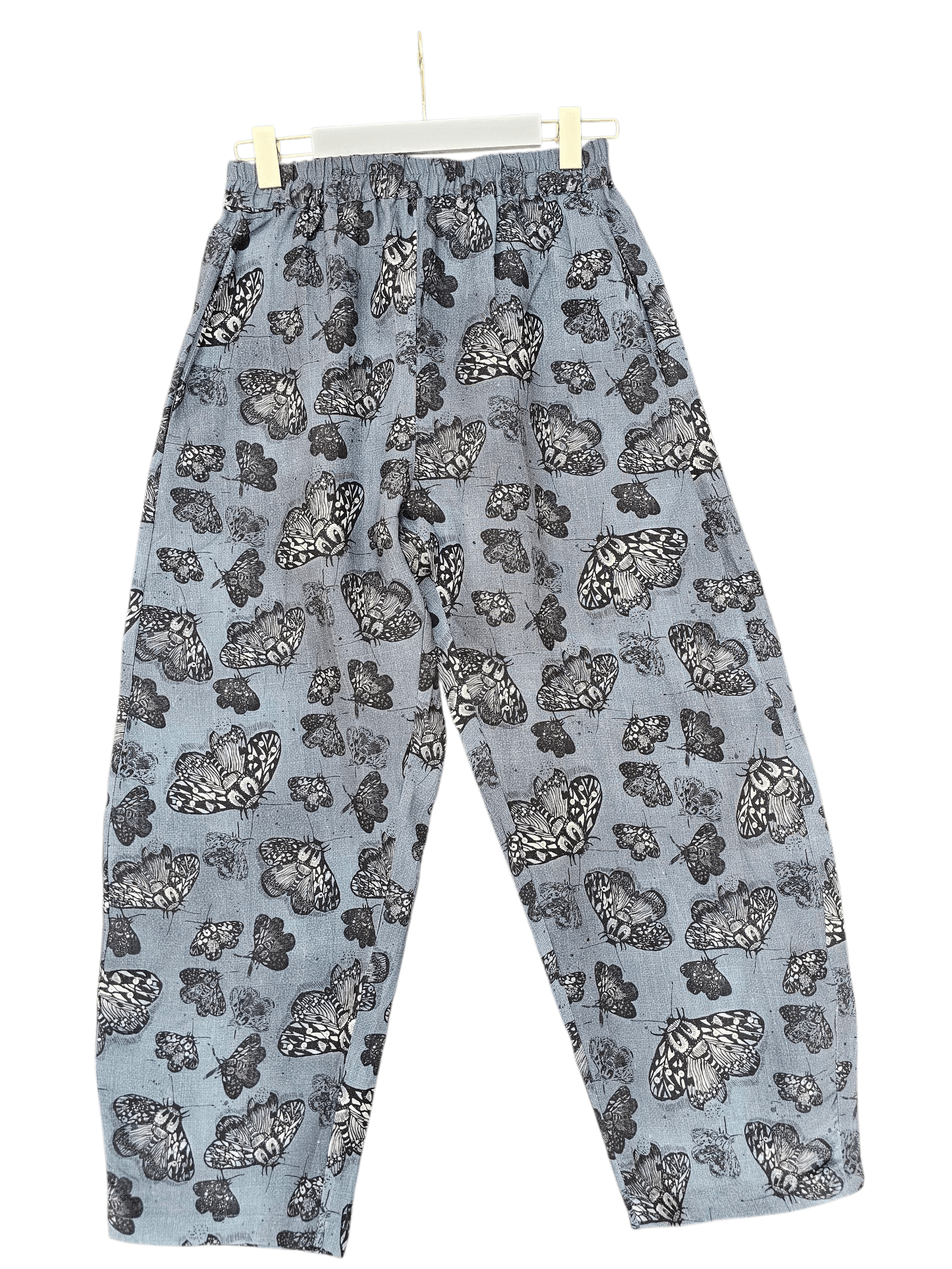 Boss Pant Organic 100% Linen - Slate Moth Pants The Spotted Quoll 