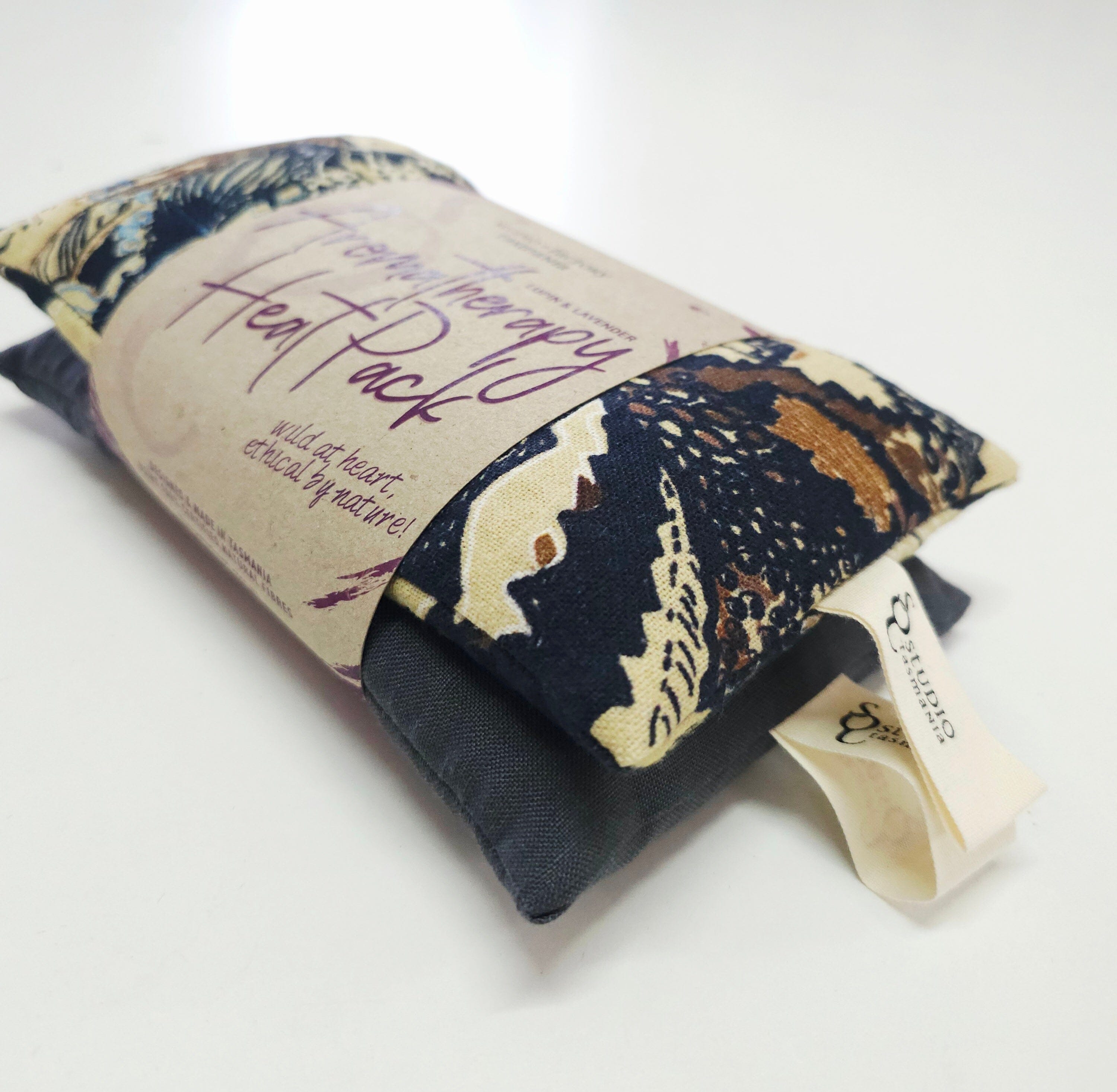 Aromatherapy Heat/Cold pack - Lupin & Lavender Heating Pads The Spotted Quoll Double Trouble Tawny Sawtooth Banksia/Slate 